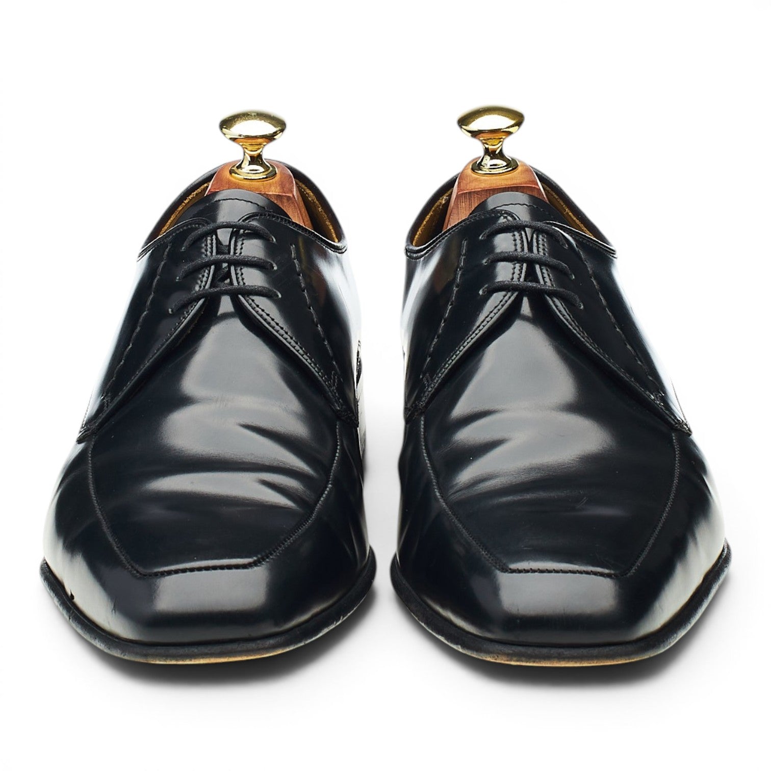 Barker derby cuir noir pointure UK 7,5 large