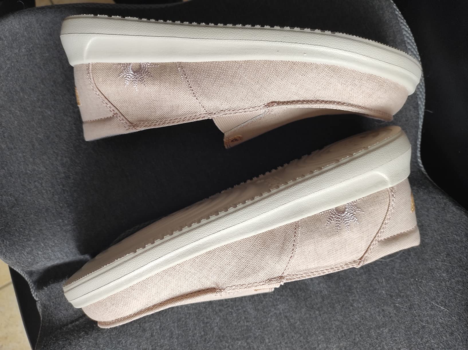 Schu'zz Manon Mocassin Femme Lin et Coton Respirant
