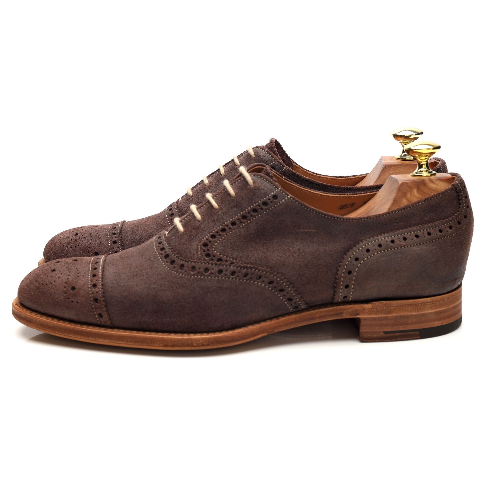 Cheaney Sidney oxford brogues suède marron pointure UK 7