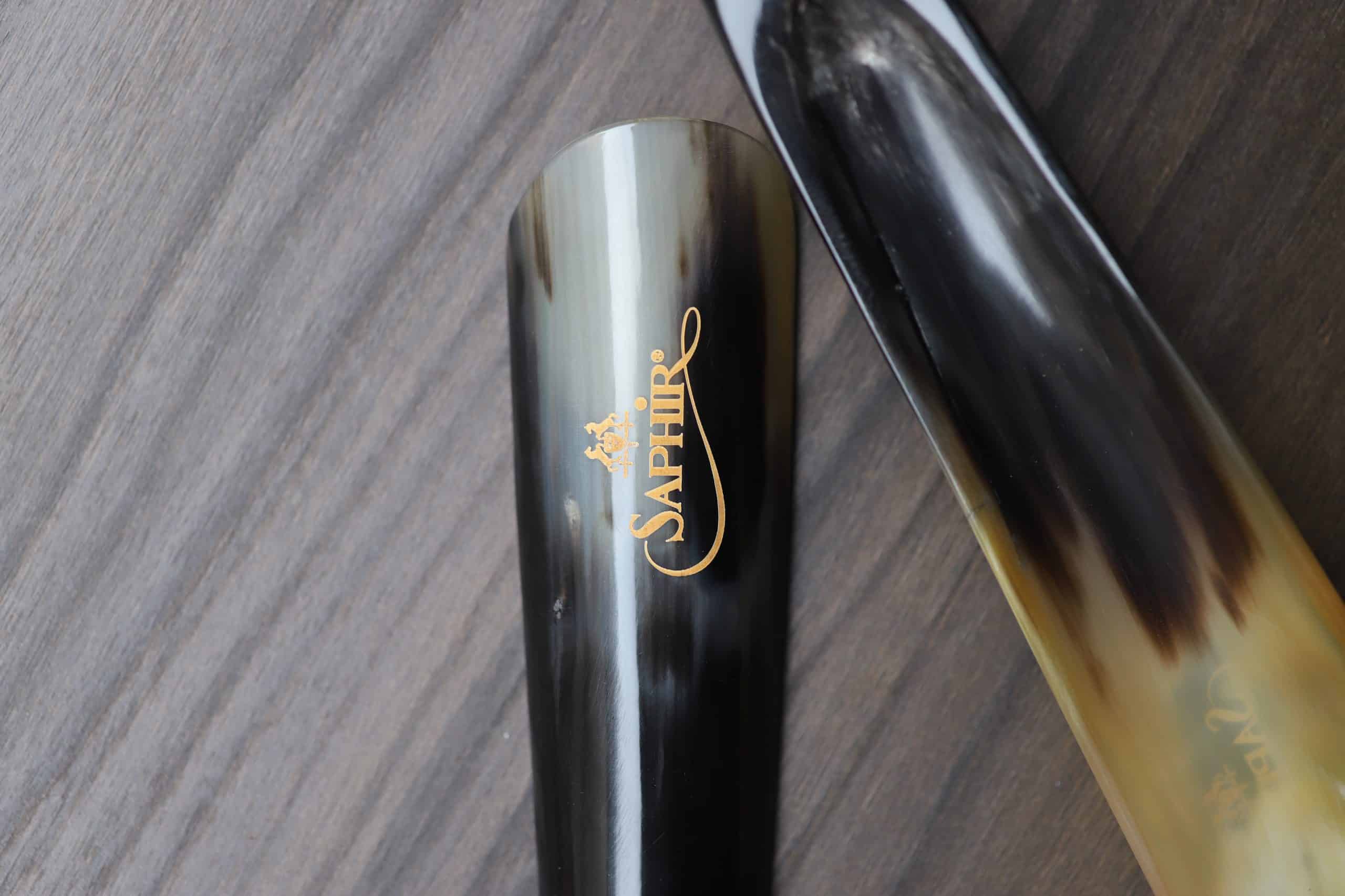 Saphir chausse-pied corne véritable 30 cm