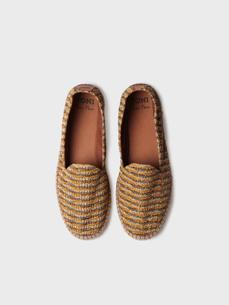 Toni Pons Darwin espadrille homme raphia fermée