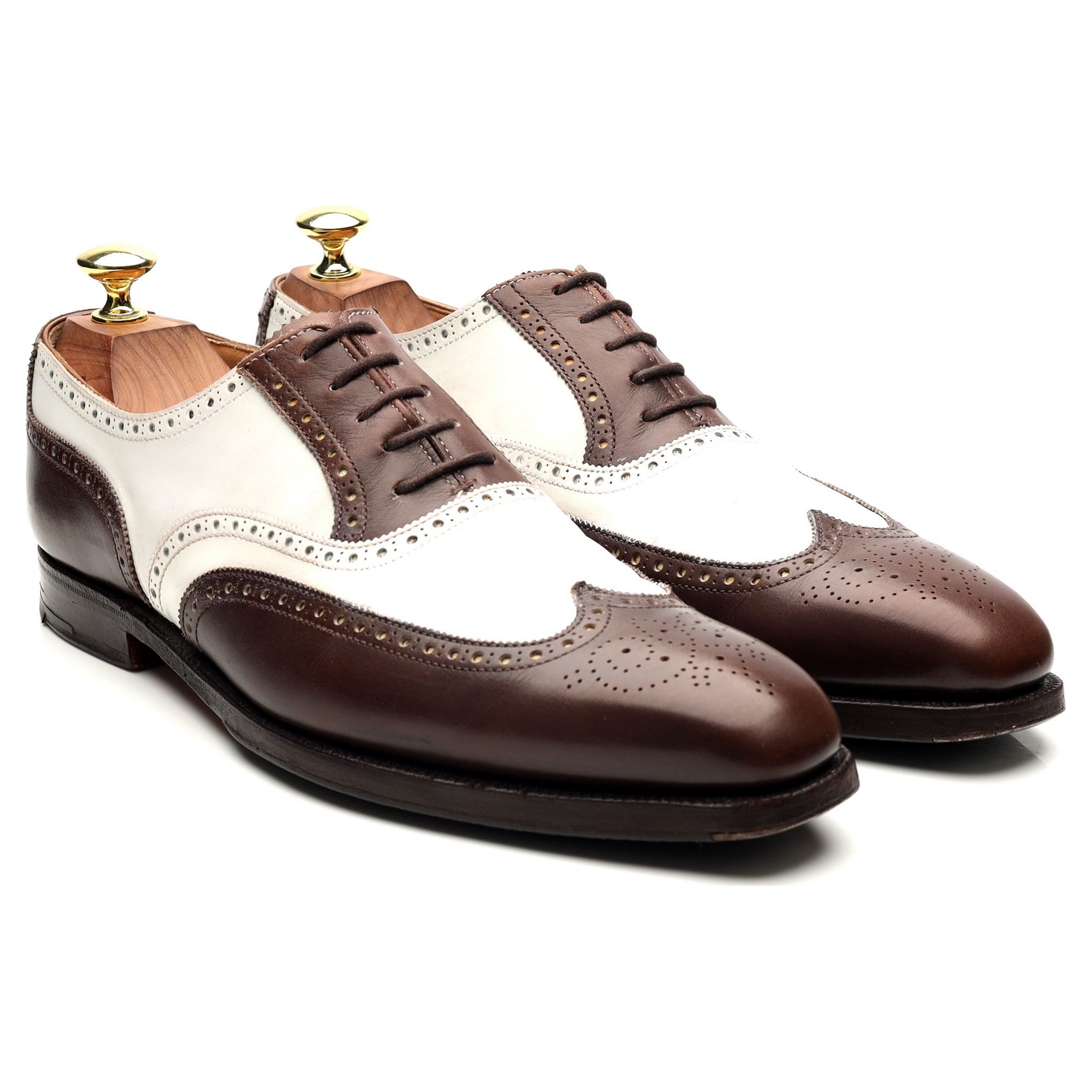 Crockett & Jones Guildford richelieu cuir marron UK 7