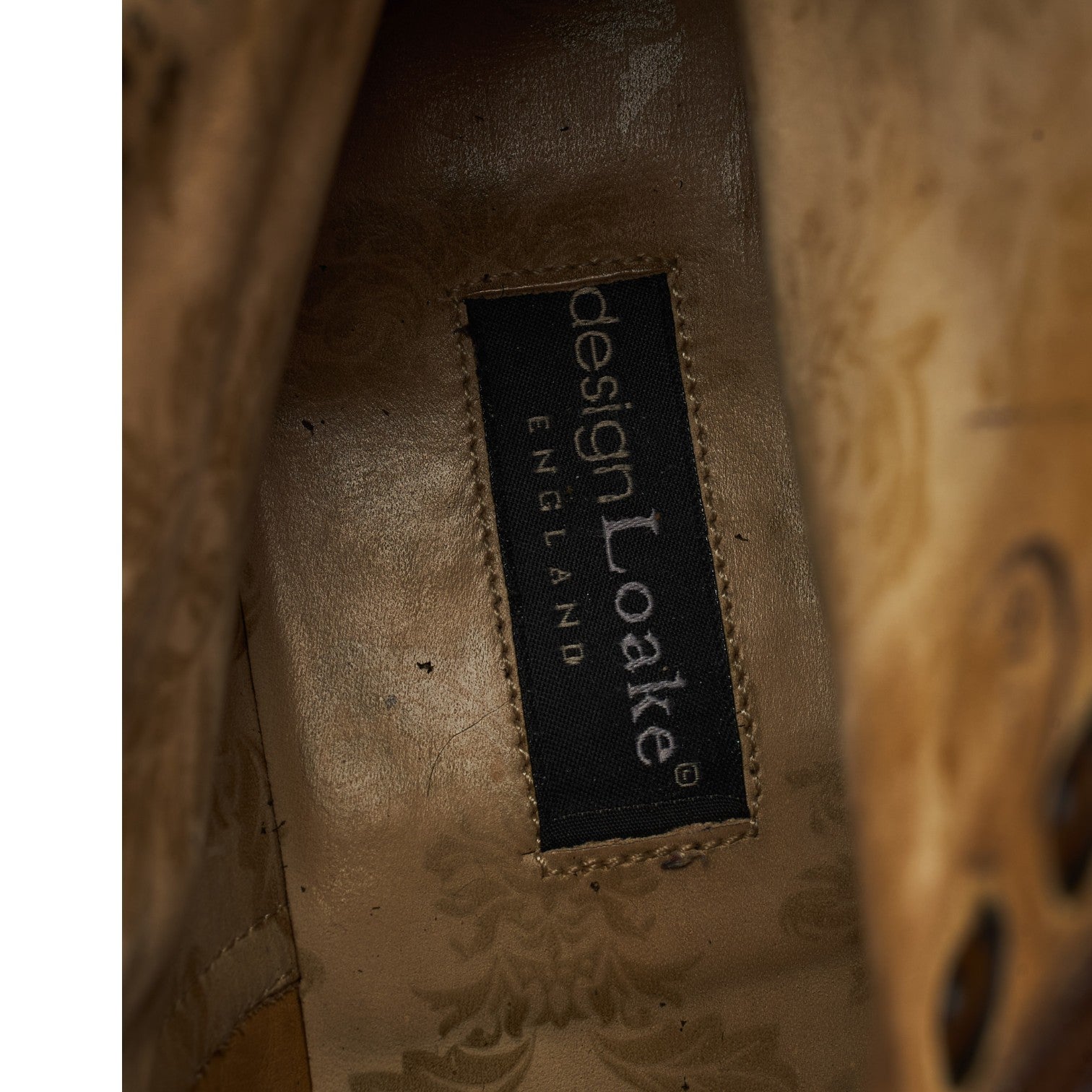 Loake Shilton boots suède ciré marron UK 7.5