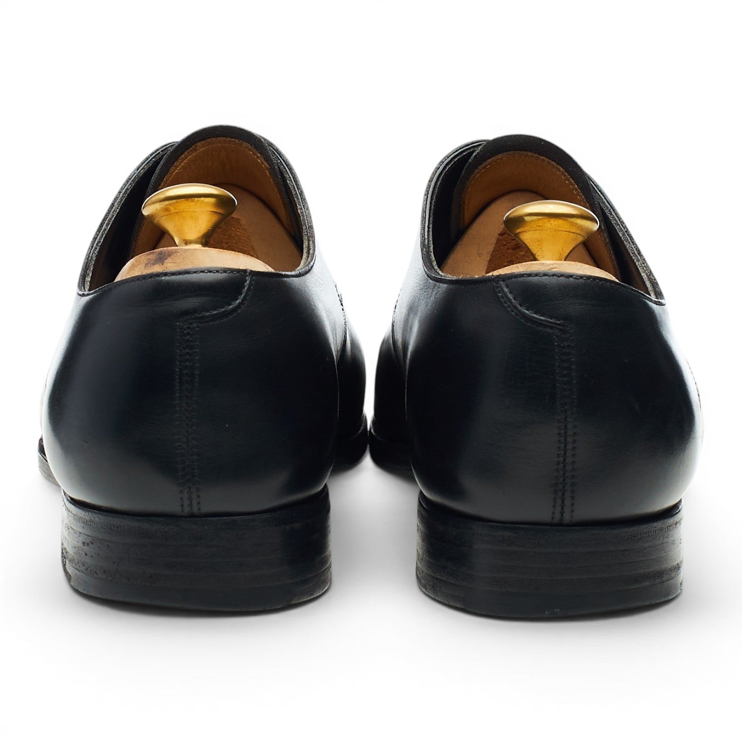 Edward Green Dundee derby cuir noir pointure UK 8.5