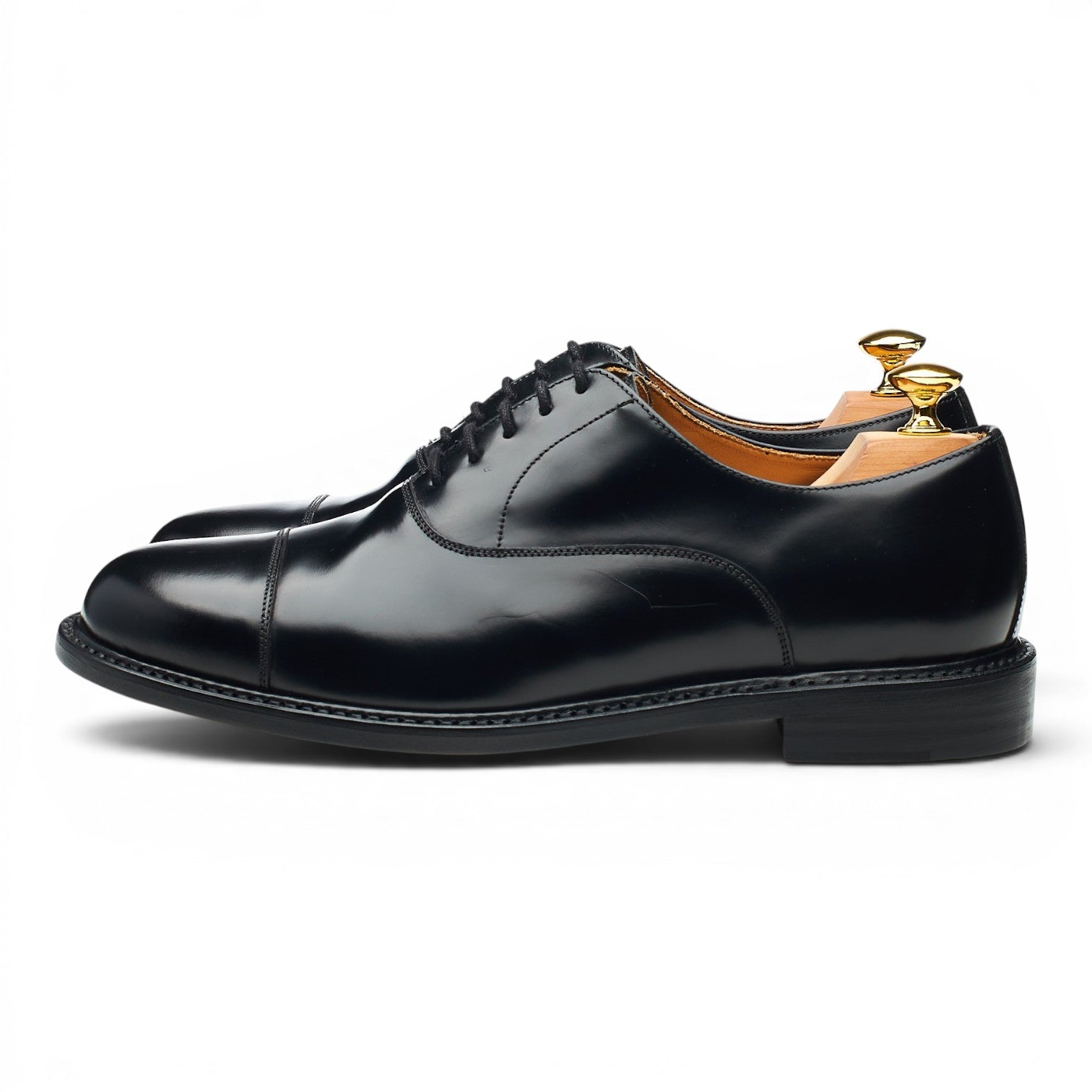 Berwick 4490 Richelieu homme cuir noir UK 7.5