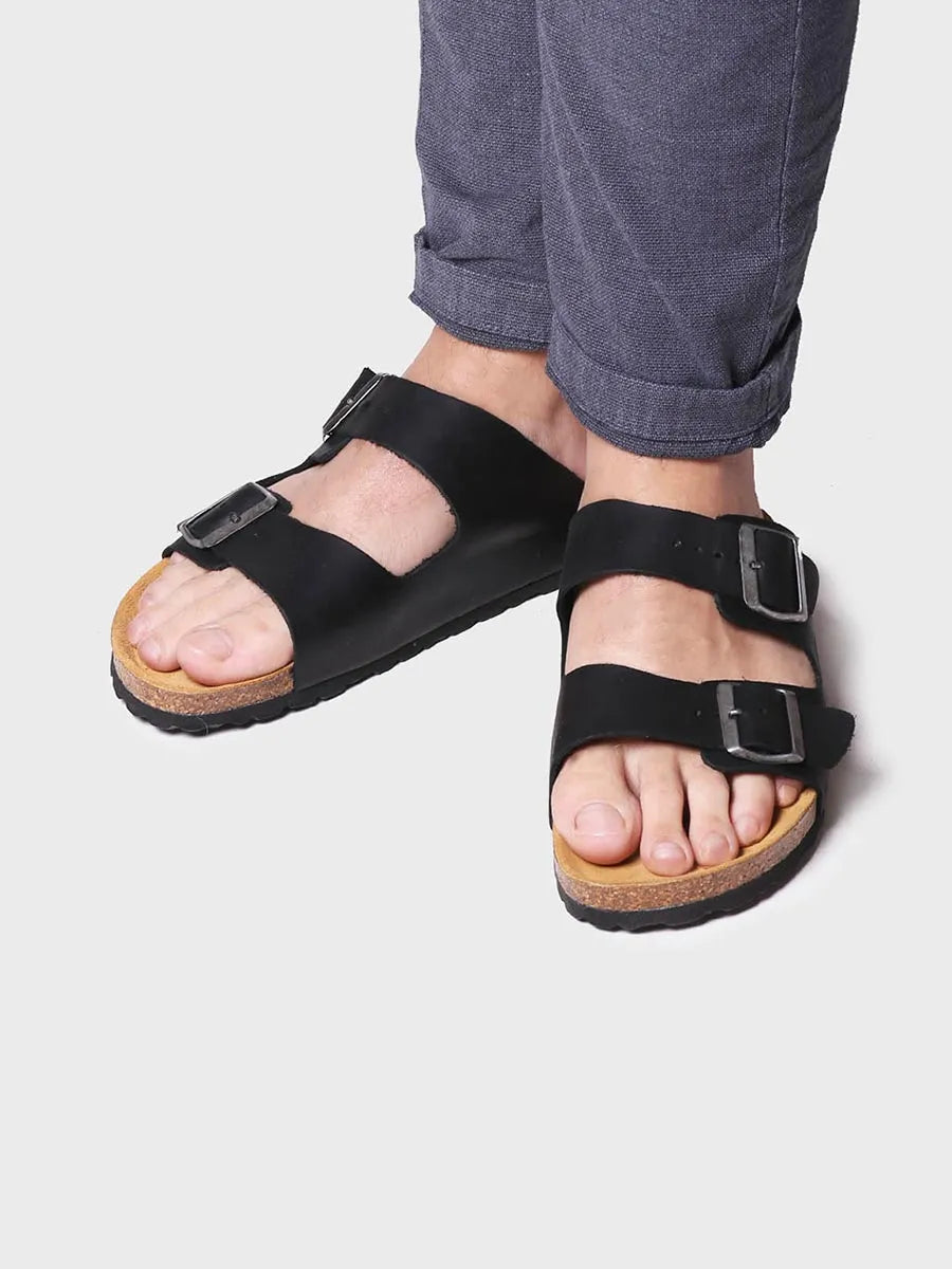 Toni Pons GER-PE sandale homme cuir noir