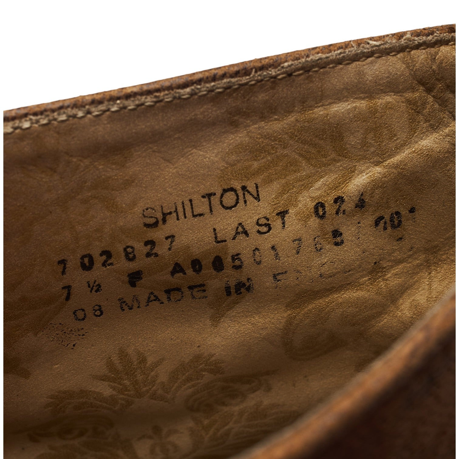 Loake Shilton boots suède ciré marron UK 7.5