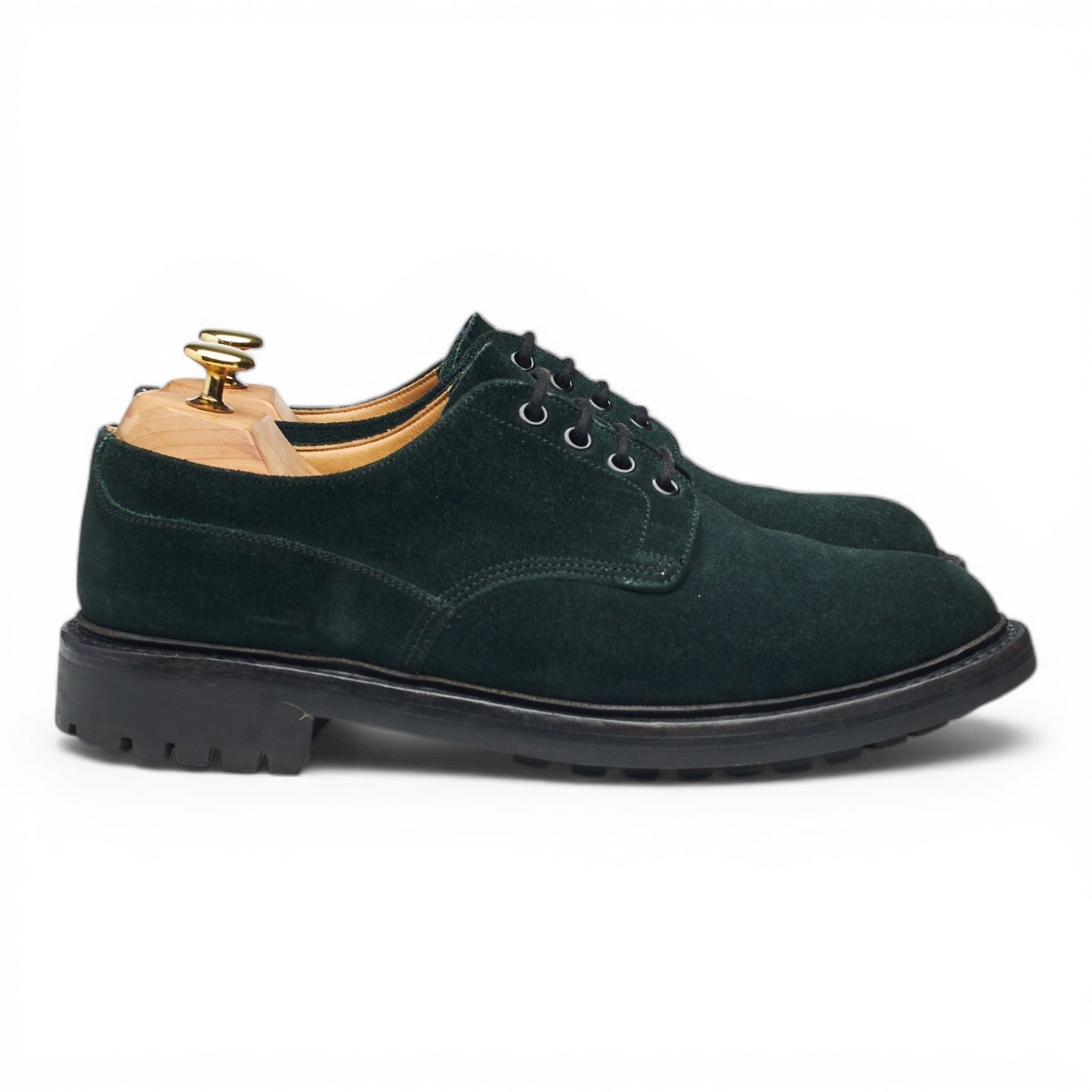 Church's McNeil derby daim vert foncé 8,5