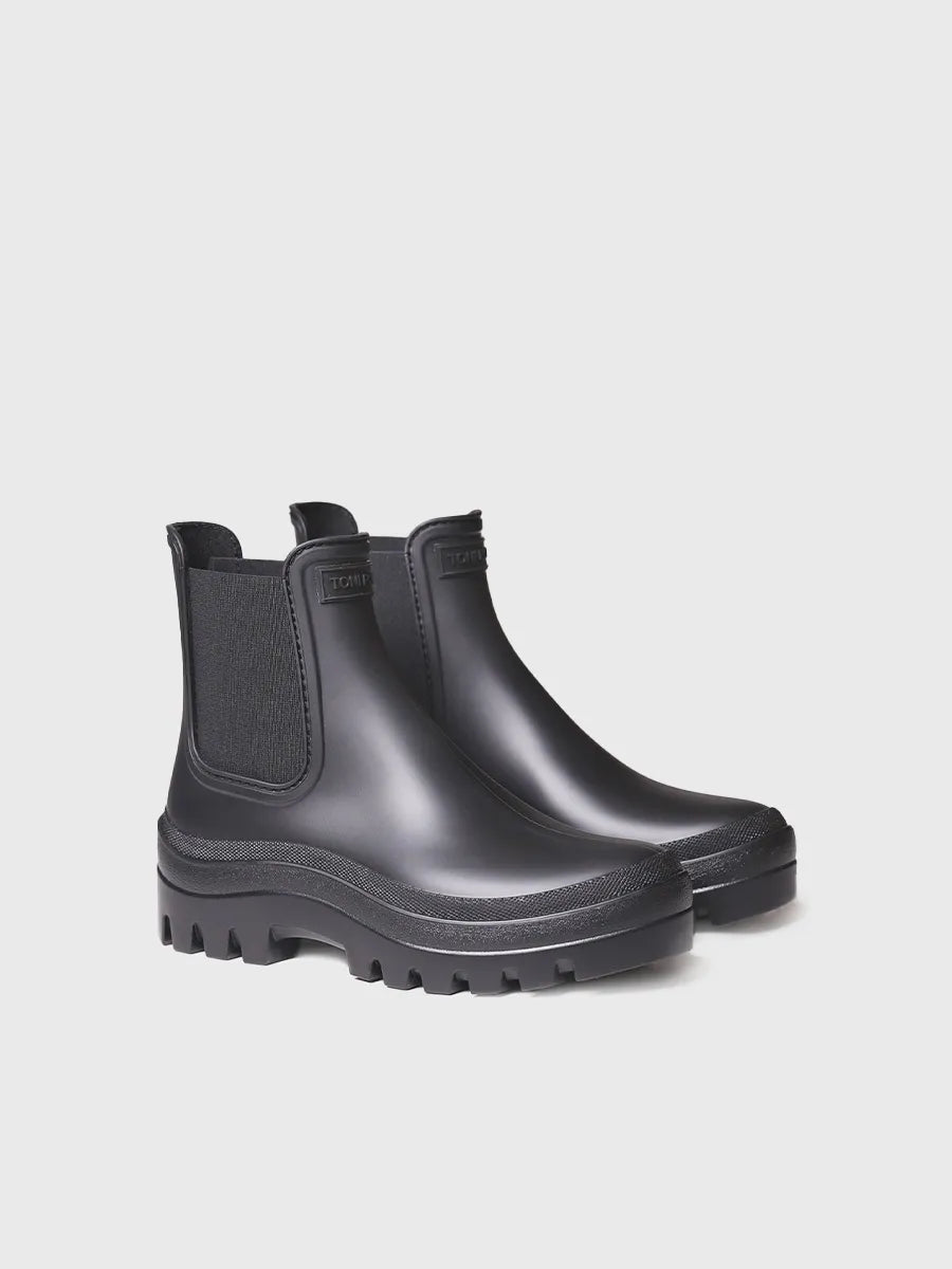 Toni Pons Carter bottine femme pluie noire