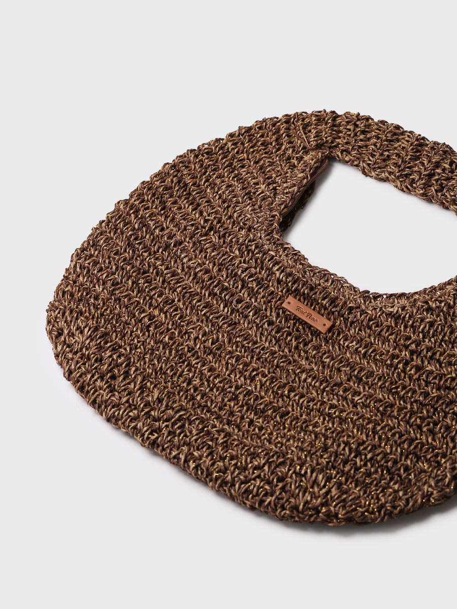 Toni Pons Tineo sac femme raphia brillant