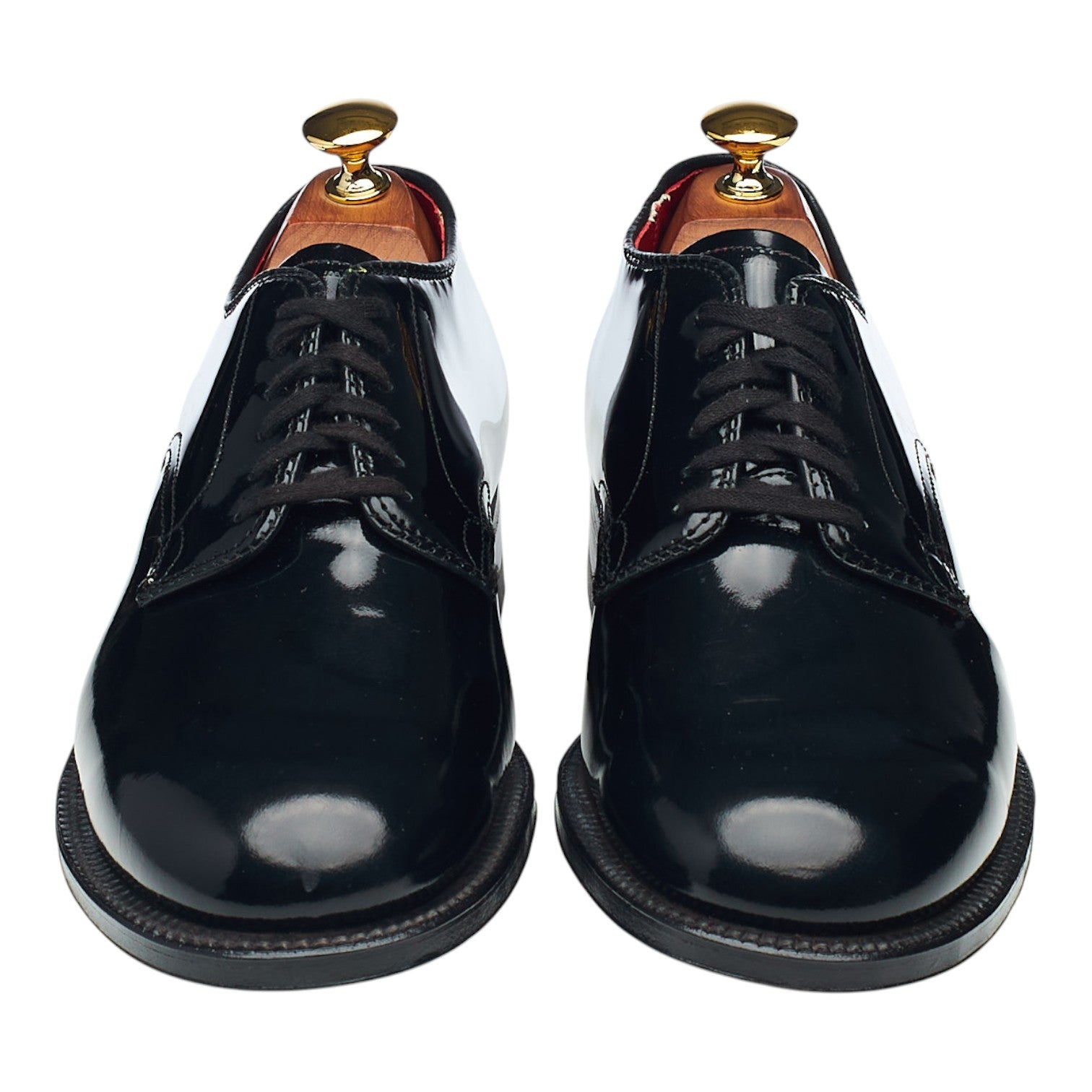 Alden N4405 derby cuir verni noir pointure 6.5 UK