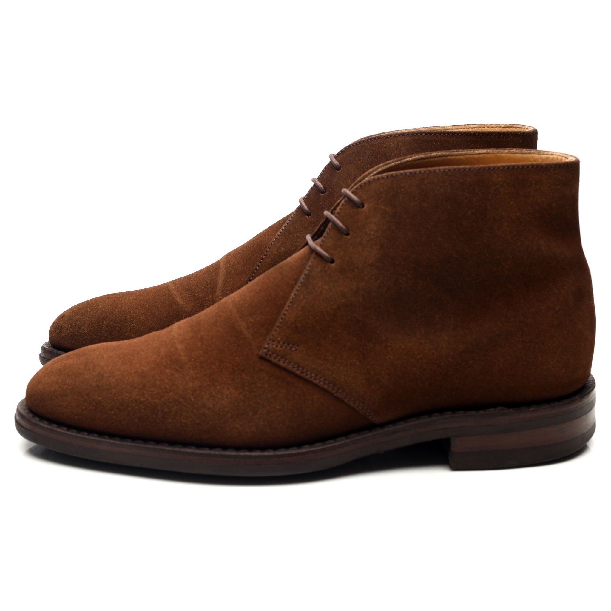 Loake 1880 Kempton bottines chukka daim marron pointure 6