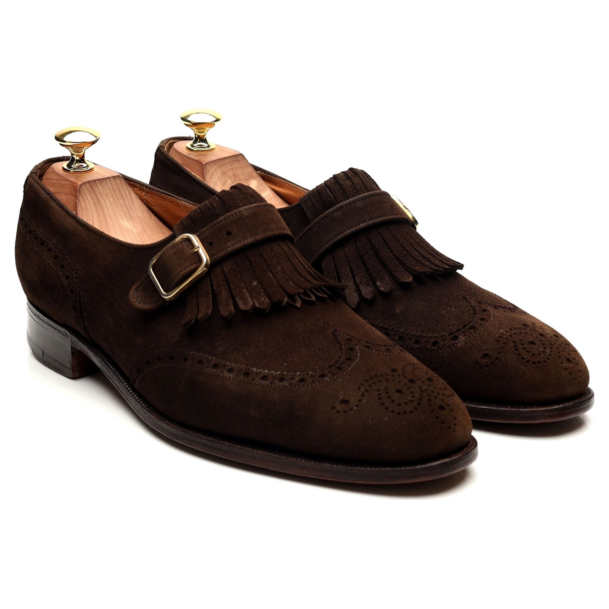 Church's Stafford monk suède marron UK 8