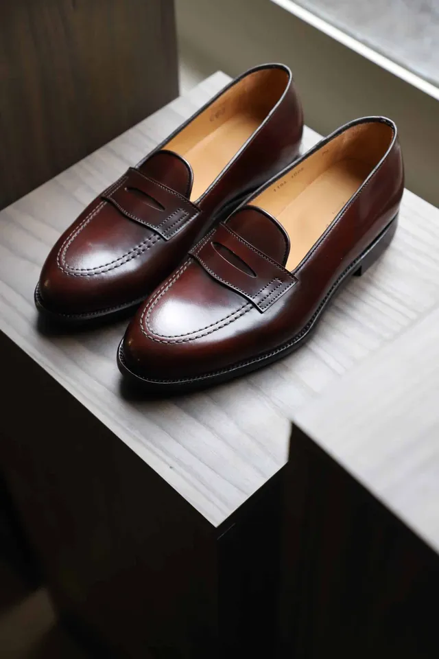 Malfroid Reserve Newport mocassin cordovan Goodyear