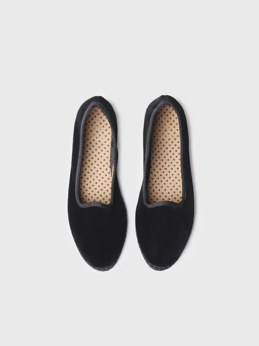 Toni Pons Cintia babies velours femme noires