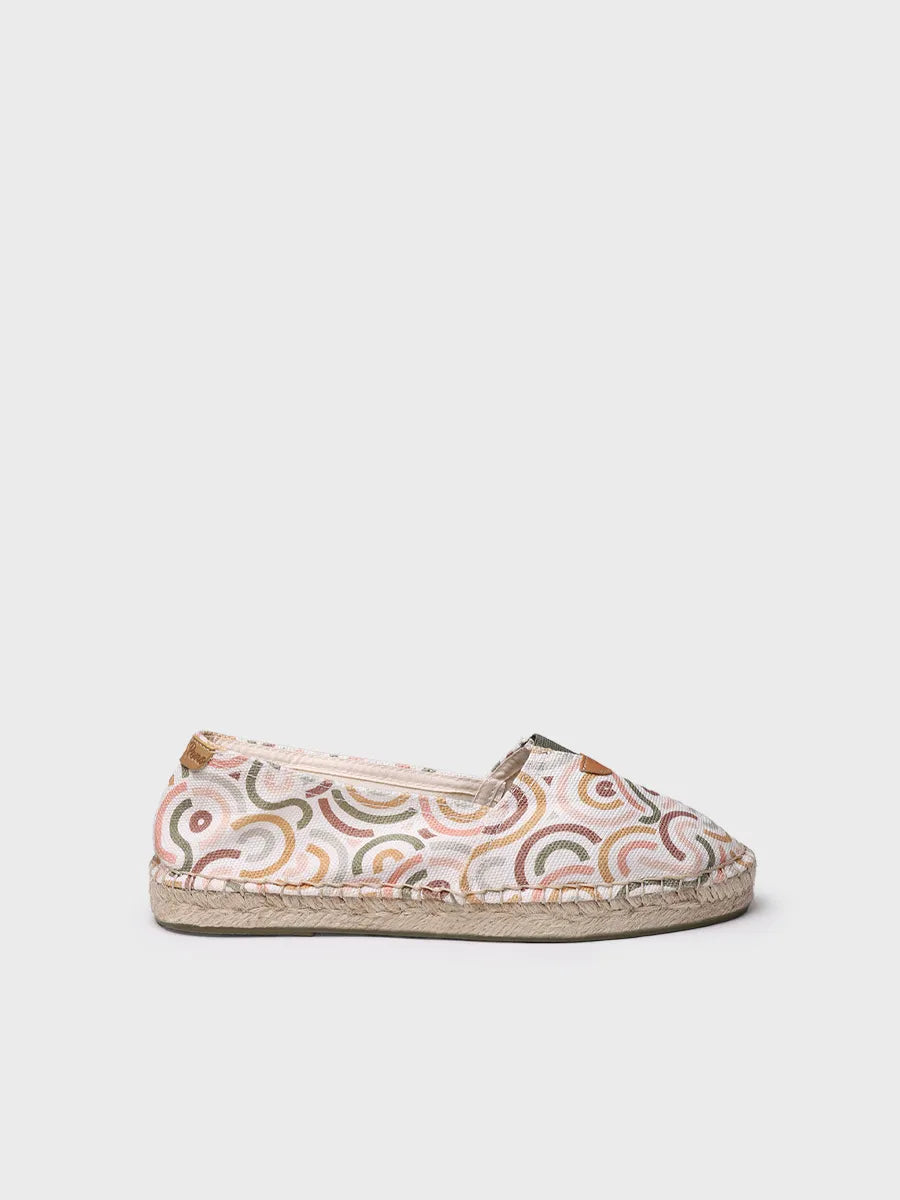 Toni Pons Blanes-TJ espadrille toile imprimé Kyoto vegan