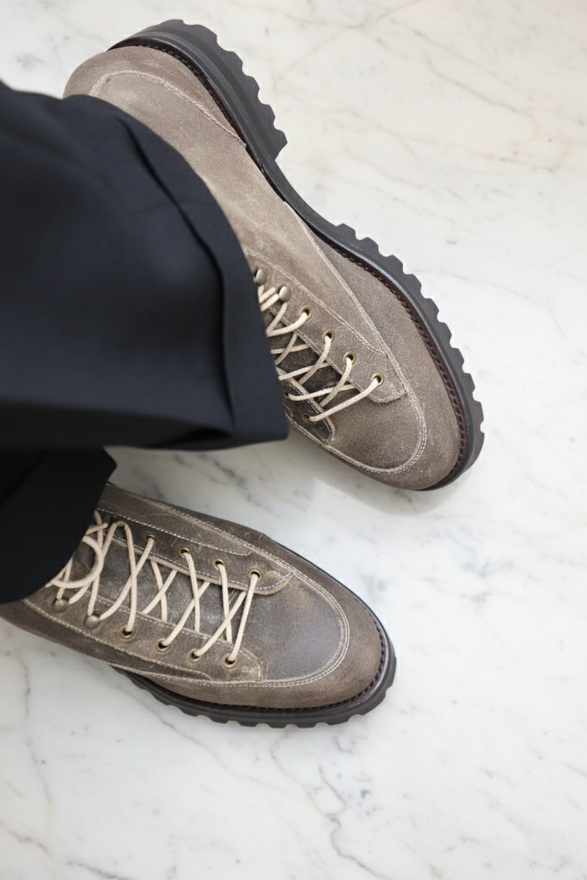 Malfroid Explorer II boots cuir ciré