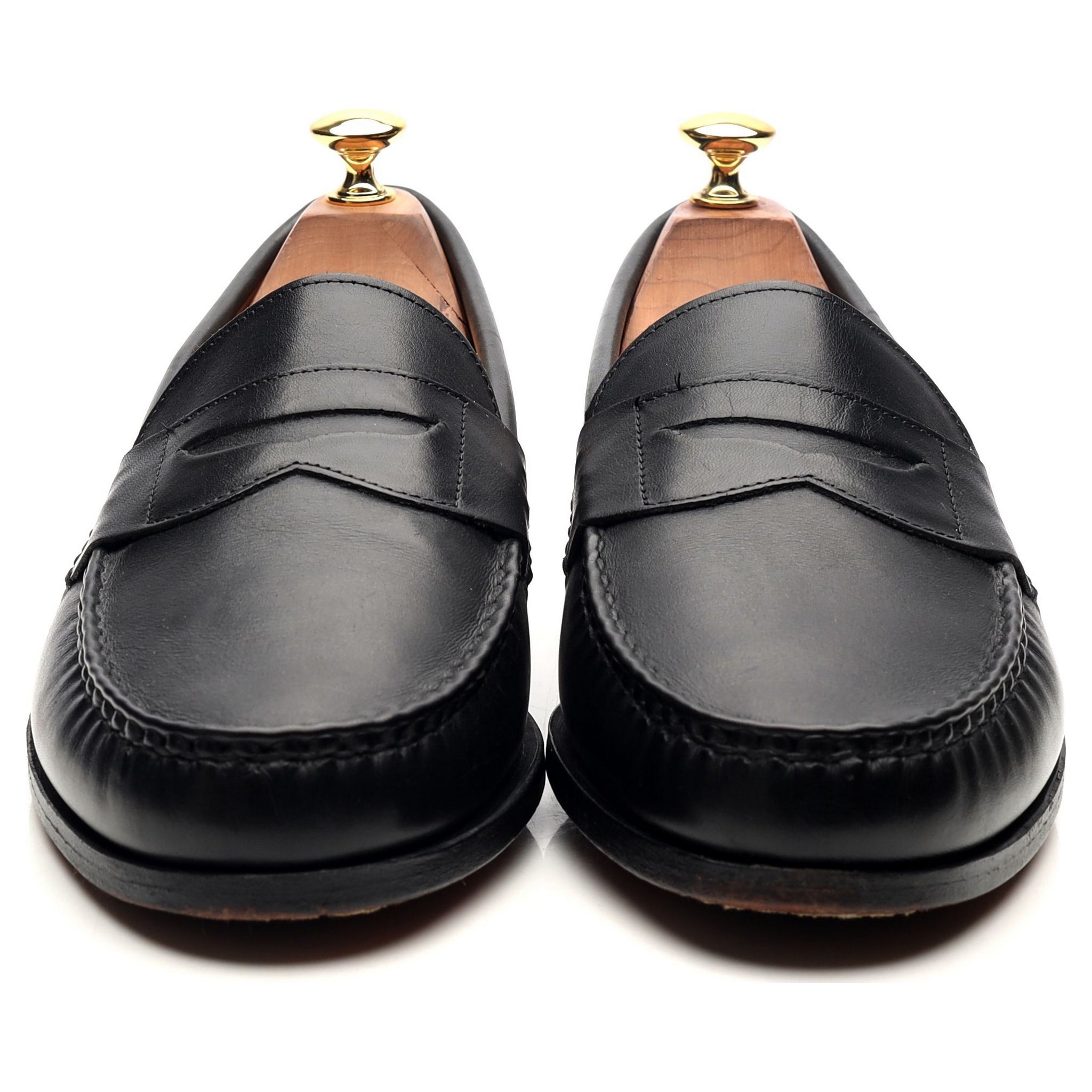 Allen Edmonds mocassins cuir noir UK 10