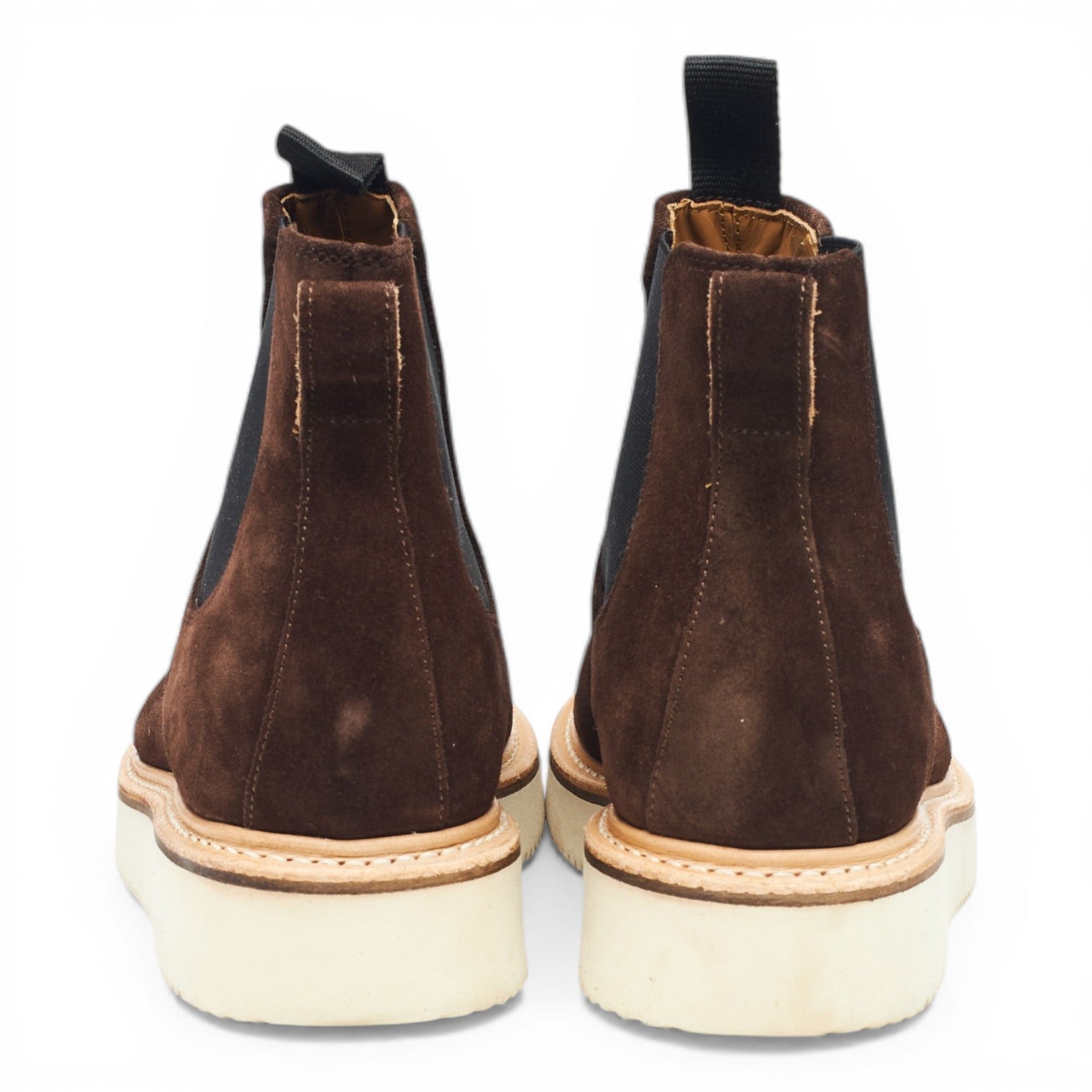 Easymoc Easy Chelsea bottines chelsea daim marron UK 7