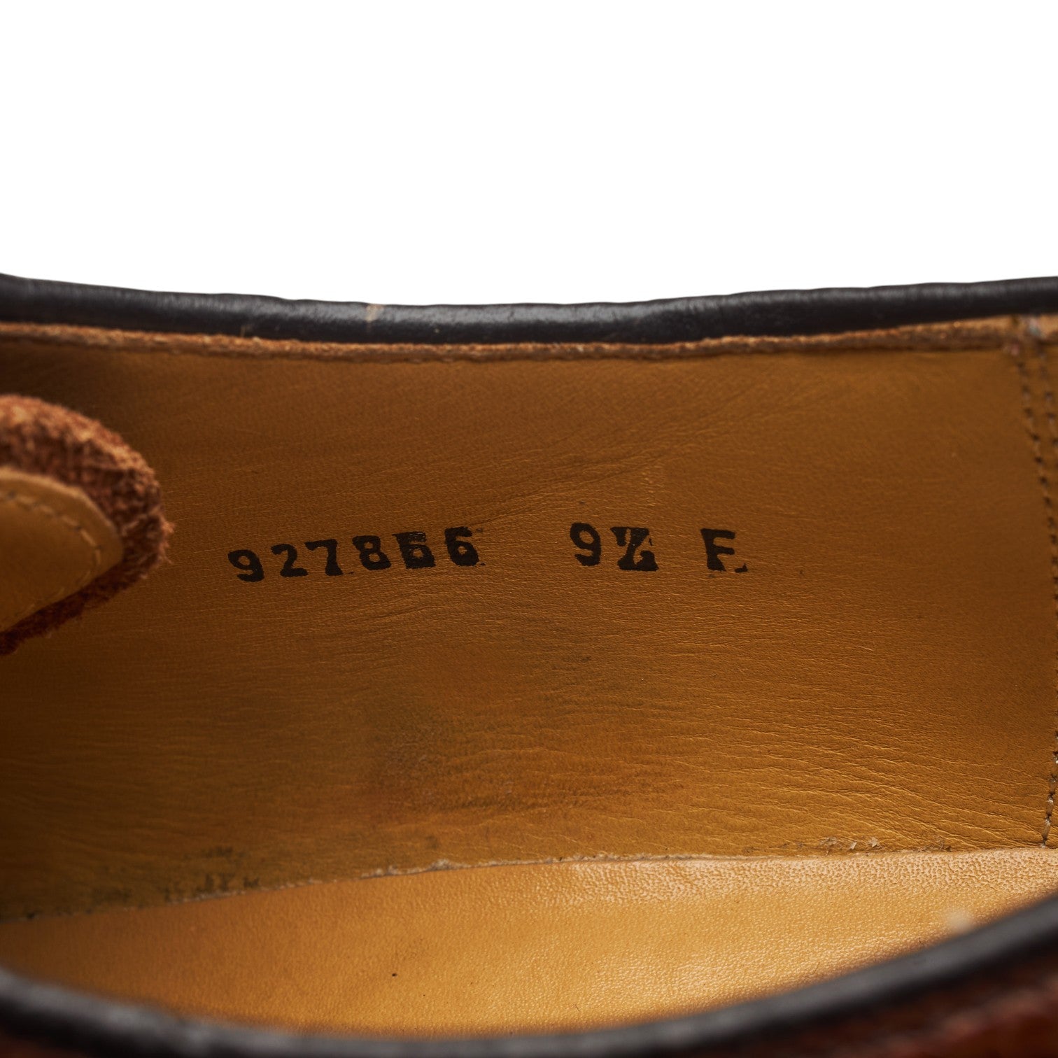 Barker Nairn derby cuir grainé marron UK 9.5