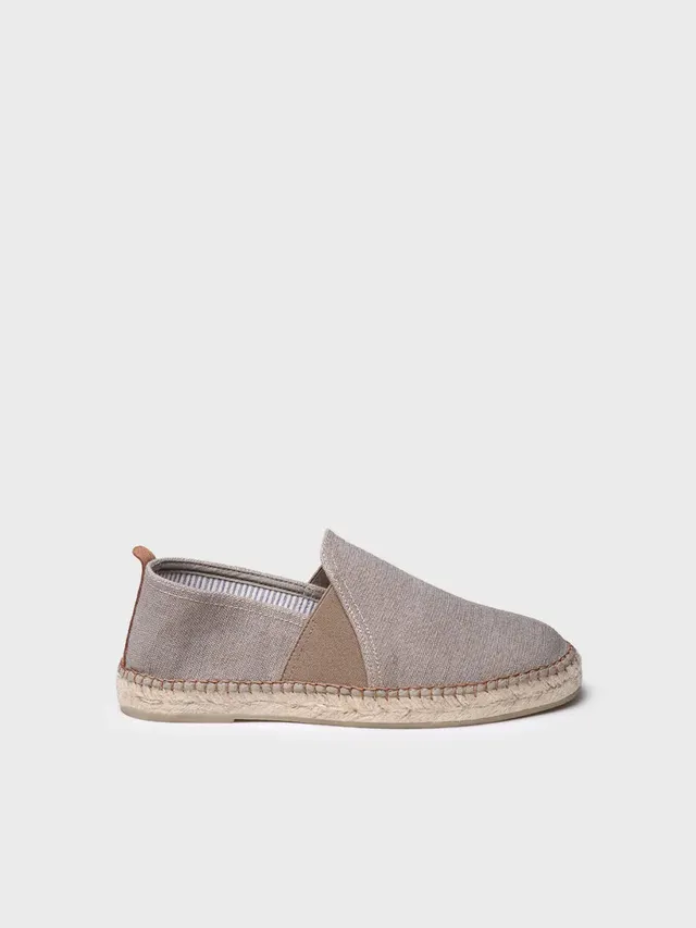 Toni Pons Dago-TC espadrille homme toile pierre