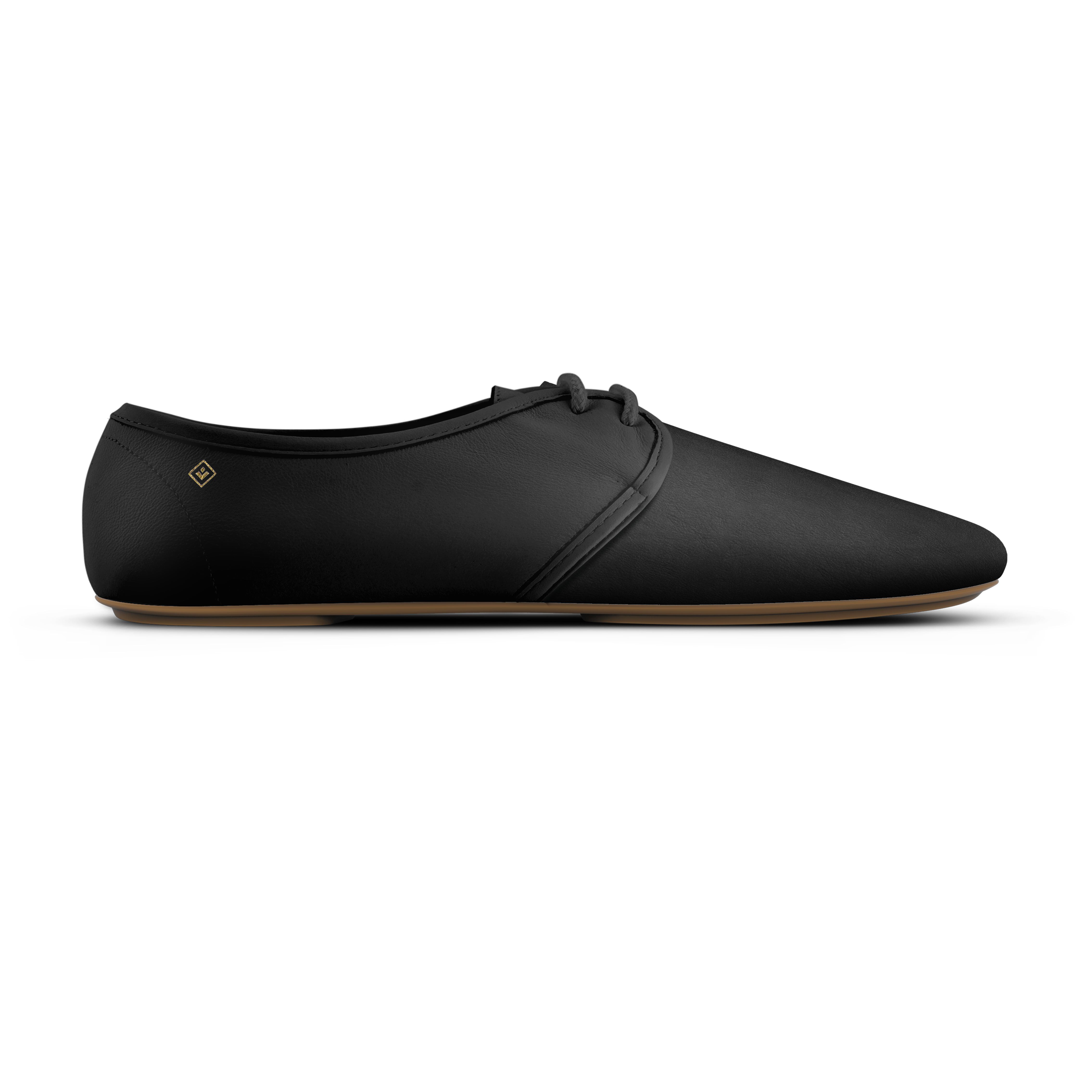 Rivieras Jazz J401 chaussures noir cuir lacets