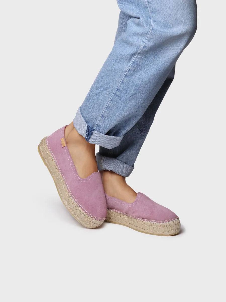 Toni Pons Keira espadrilles fermées suède lavande