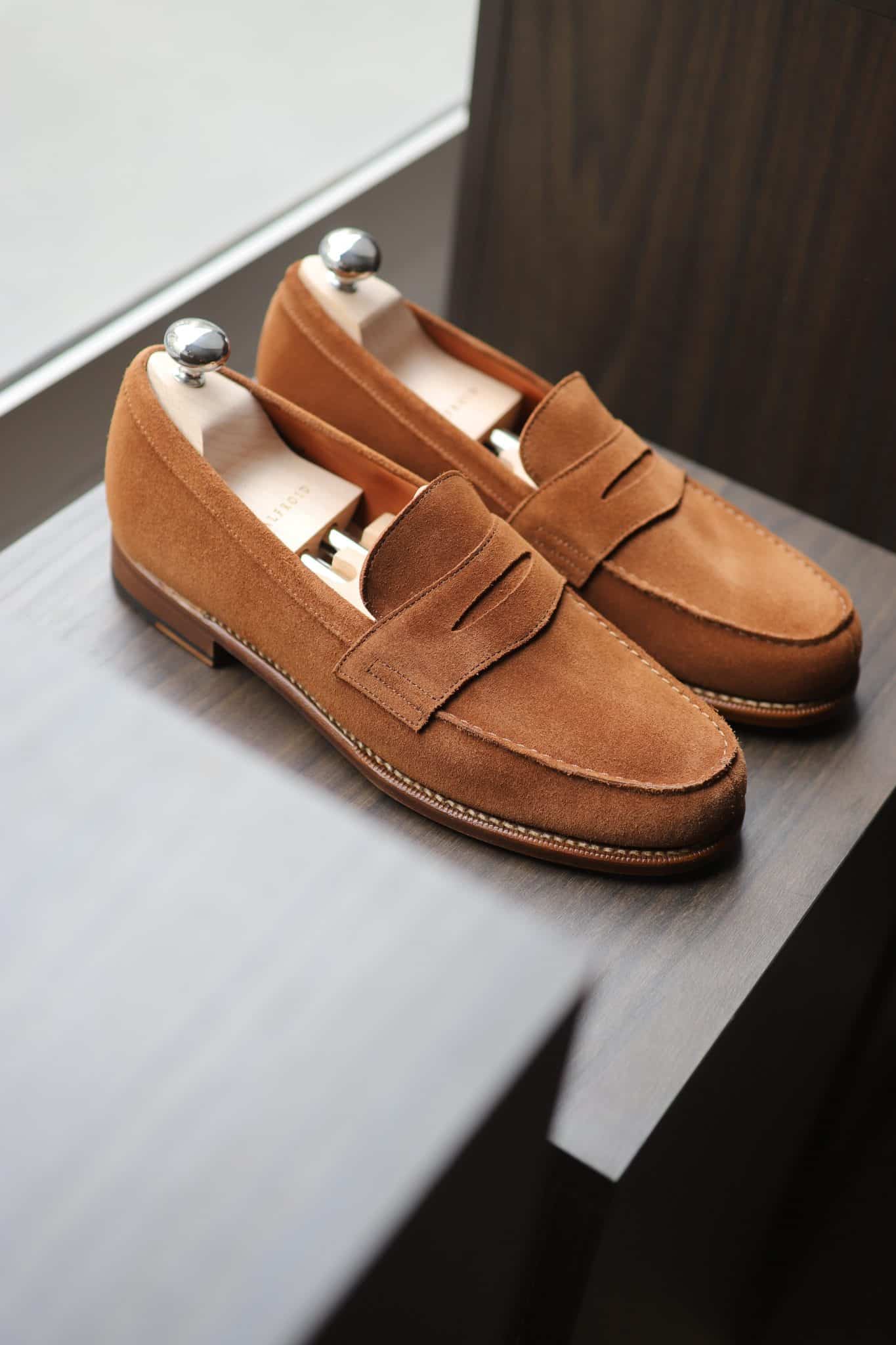 Malfroid Tilsitt mocassin cuir velours cousu Goodyear