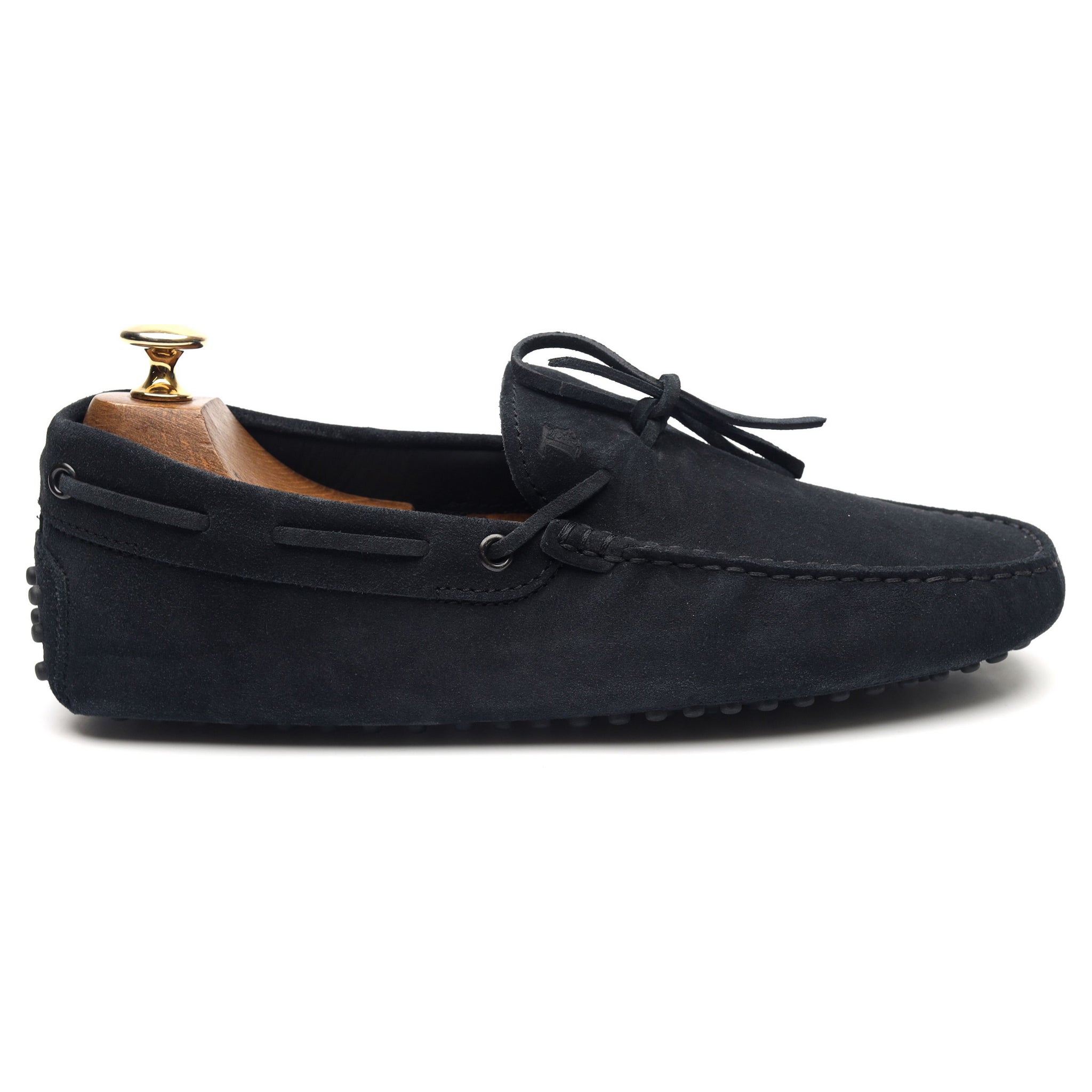 Tod's Gommino mocassin daim bleu UK 6