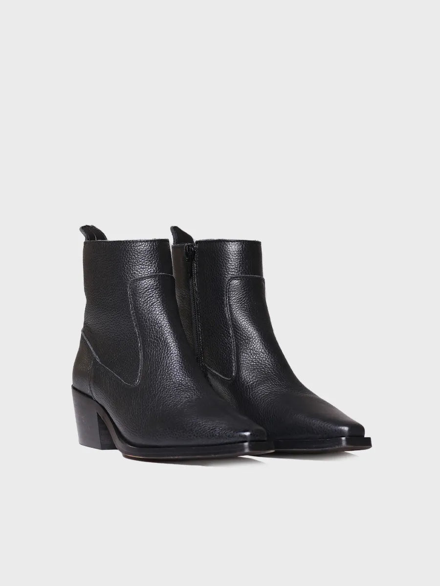 Toni Pons IKIA-P bottines femme cuir style santiags