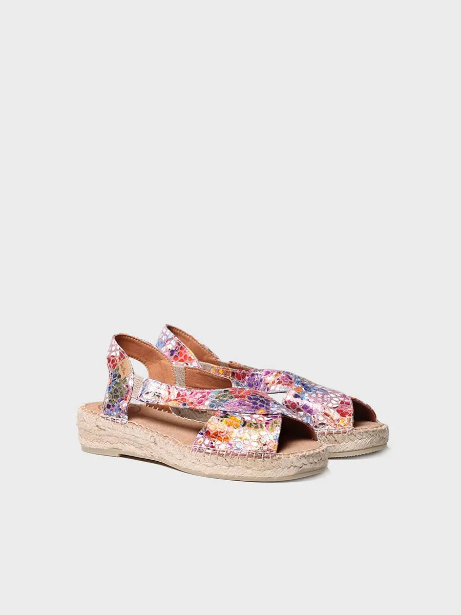 Toni Pons ELDA-PM sandales femme jute cuir taupe