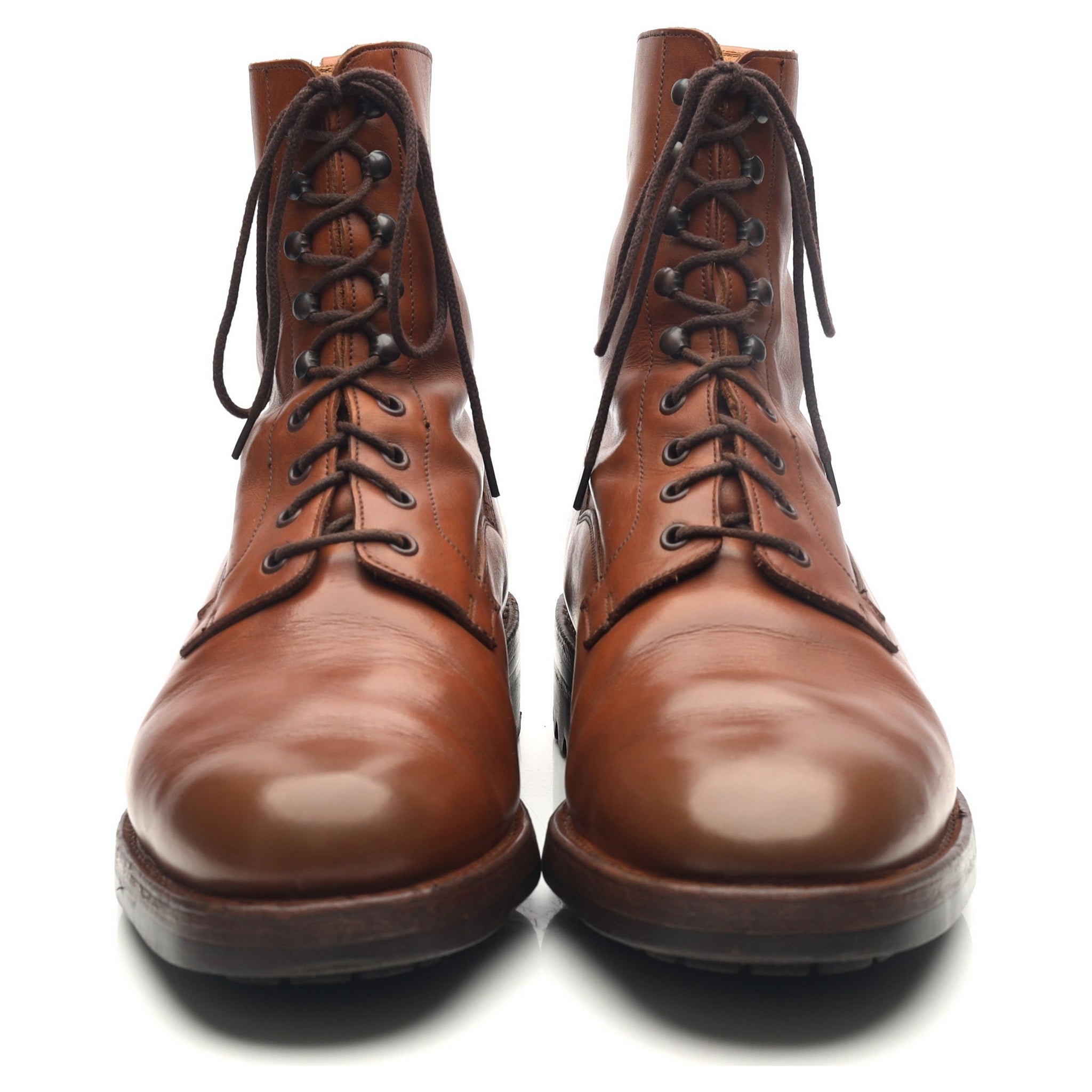 Crockett & Jones Snowdon boots cuir gras marron UK 9 E