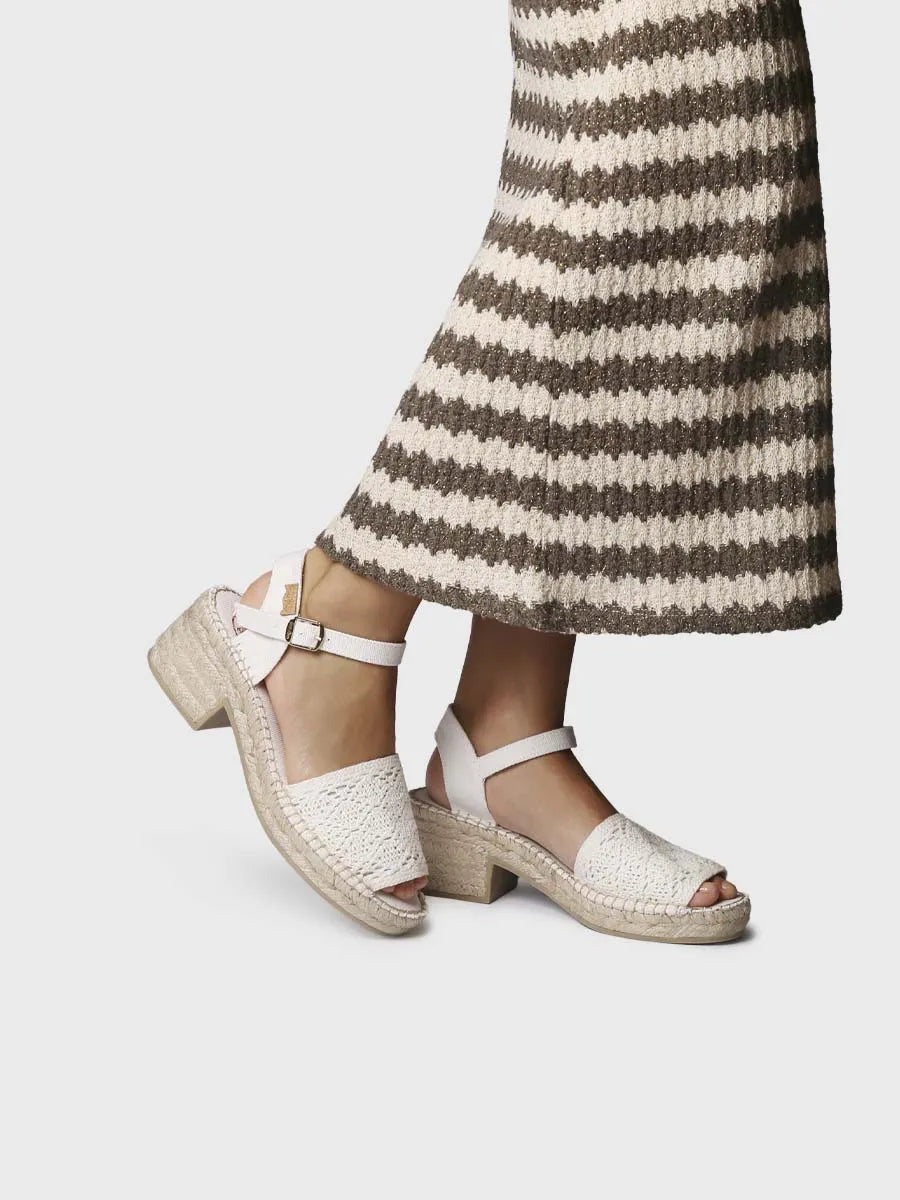 Toni Pons Dorotea-Ad espadrille crochet talon 4 cm