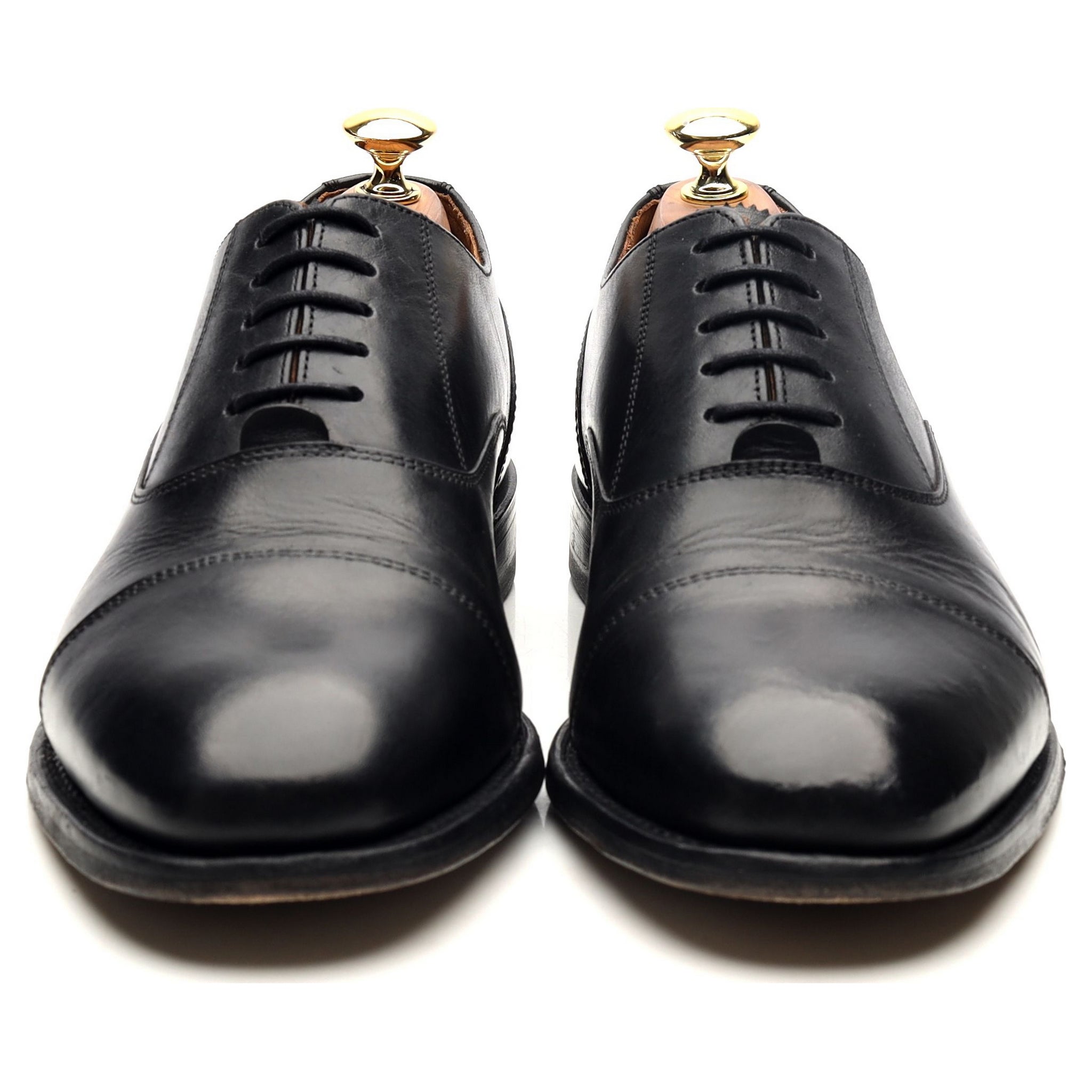 Herring Newcastle oxford cuir noir UK 8,5