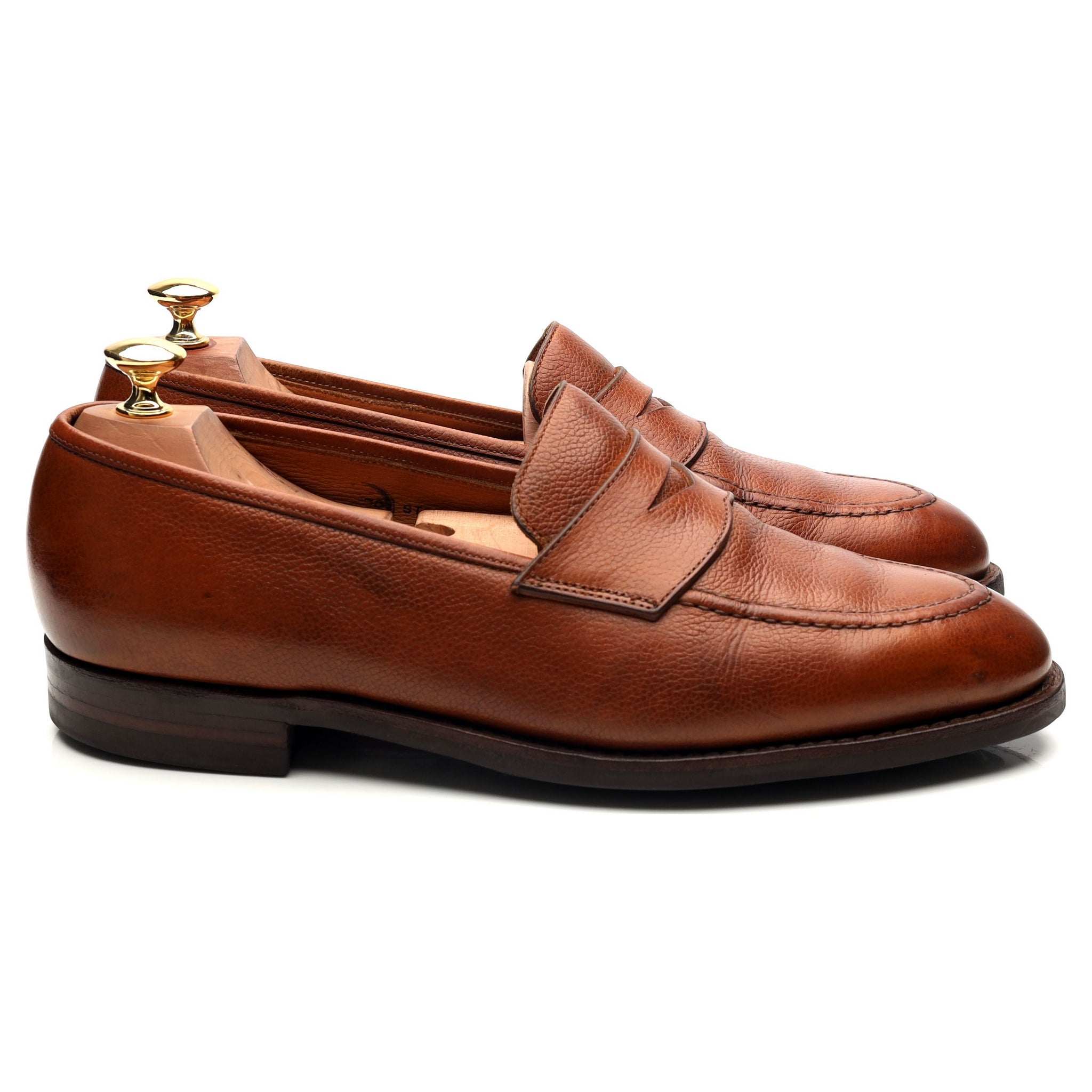 Crockett & Jones Stoke mocassin cuir marron UK 9