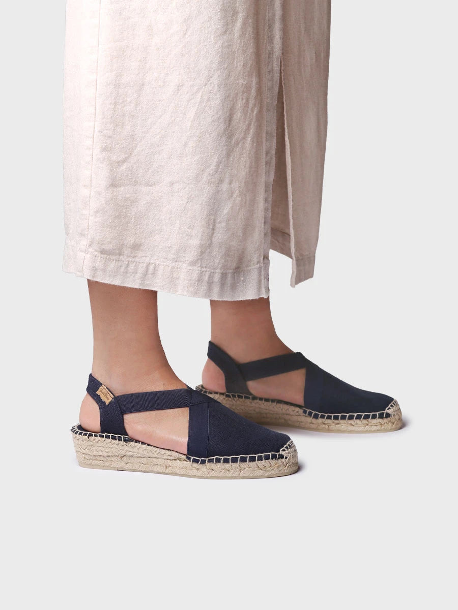 Toni Pons Verona espadrille plate vegan coton