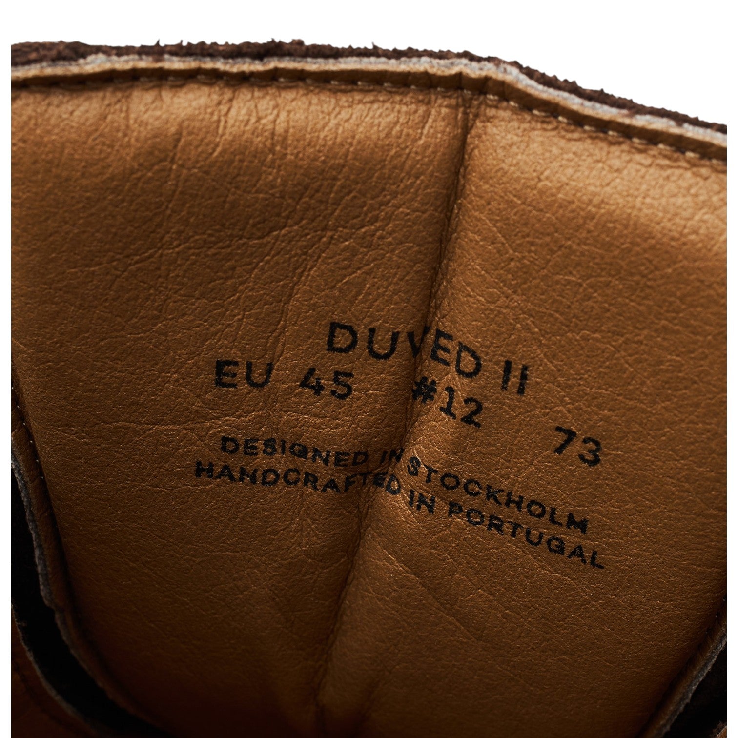 Myrqvist Duved II boots randonnée daim marron 45