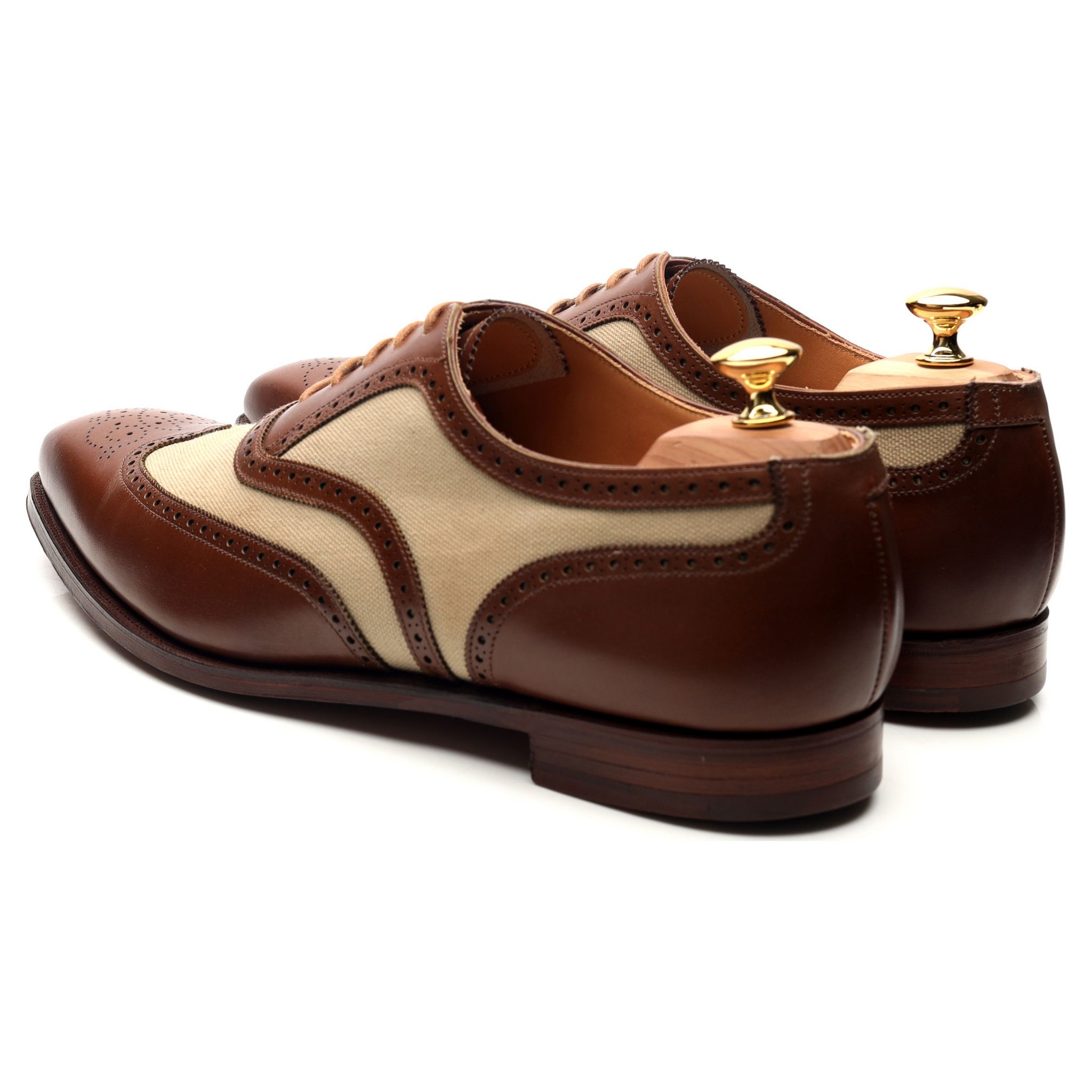 Crockett & Jones Gerrard 3 richelieu cuir marron UK 11