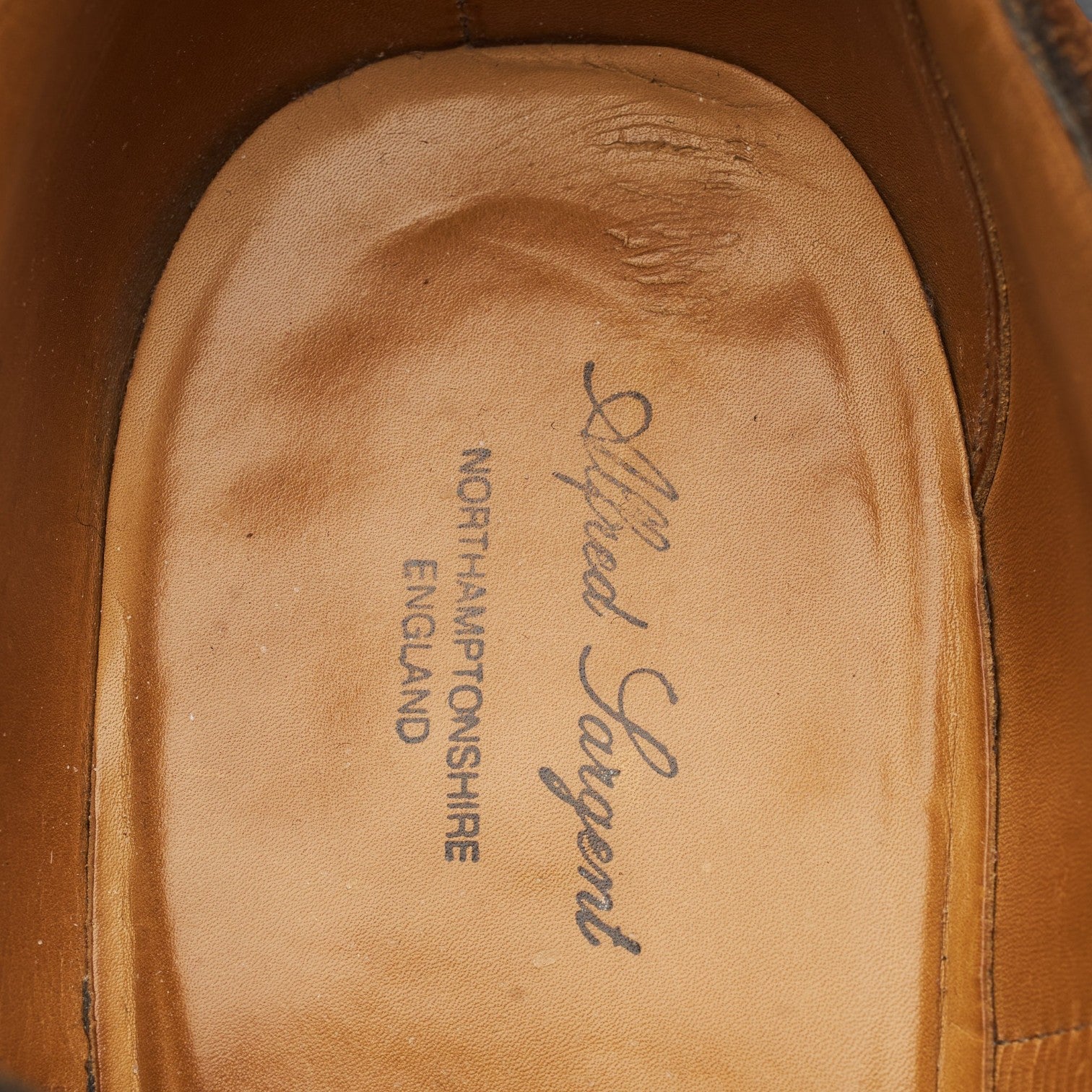 Alfred Sargent Cranford 2 richelieu daim marron UK 9 G
