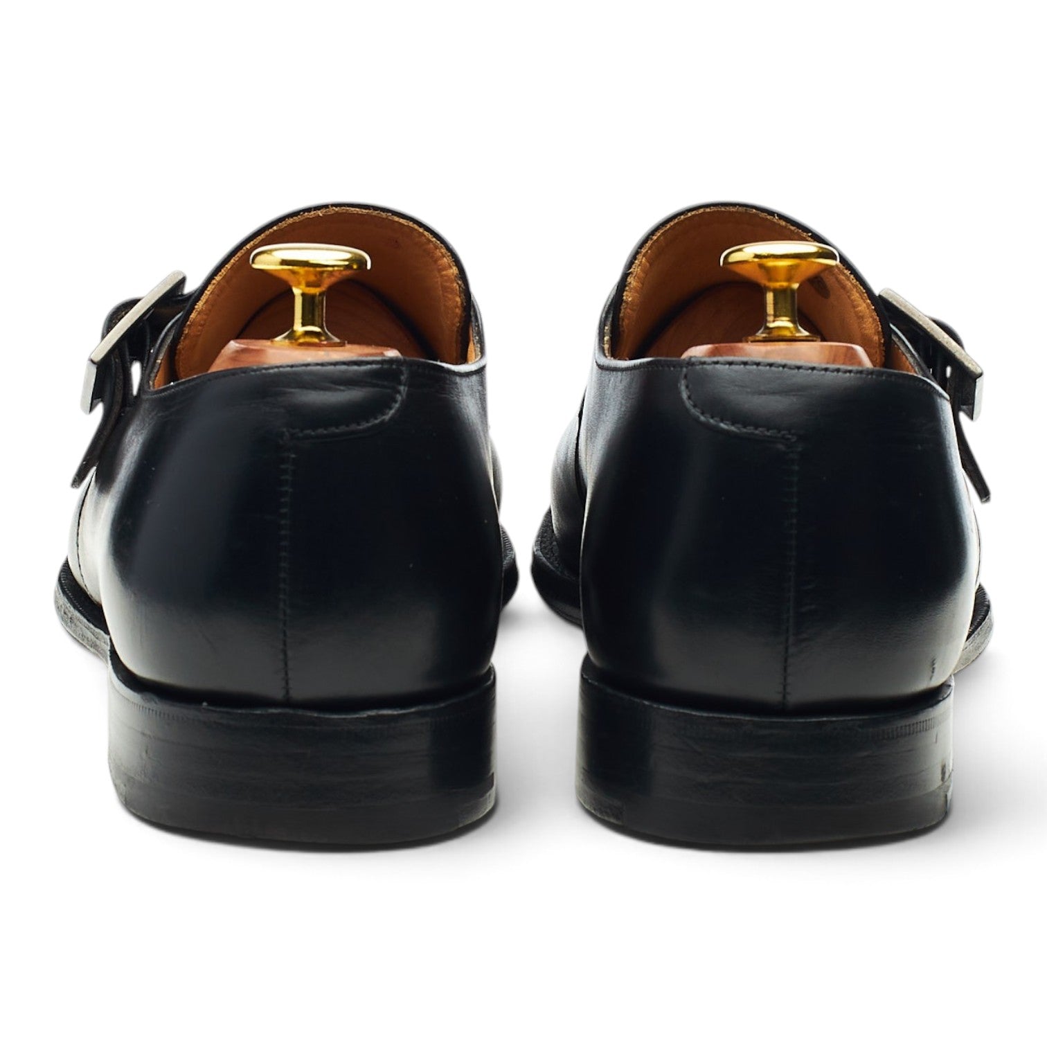 Church’s Lisbon chaussure boucle cuir noir UK 8.5