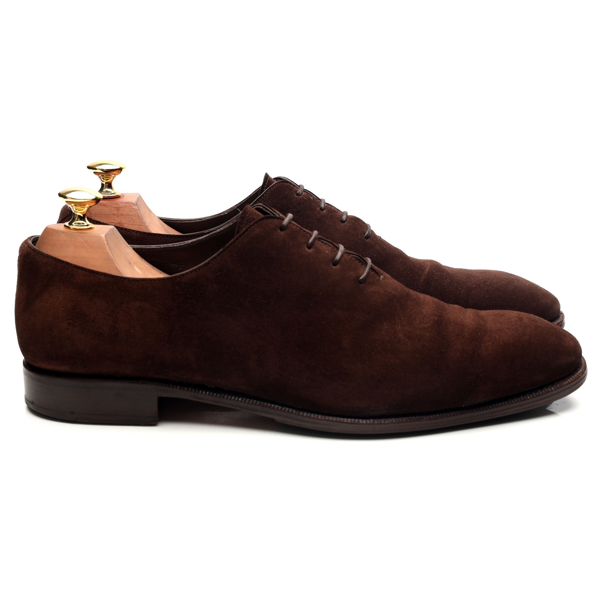 Carmina 910 oxford cuir suède marron pointure 9.5