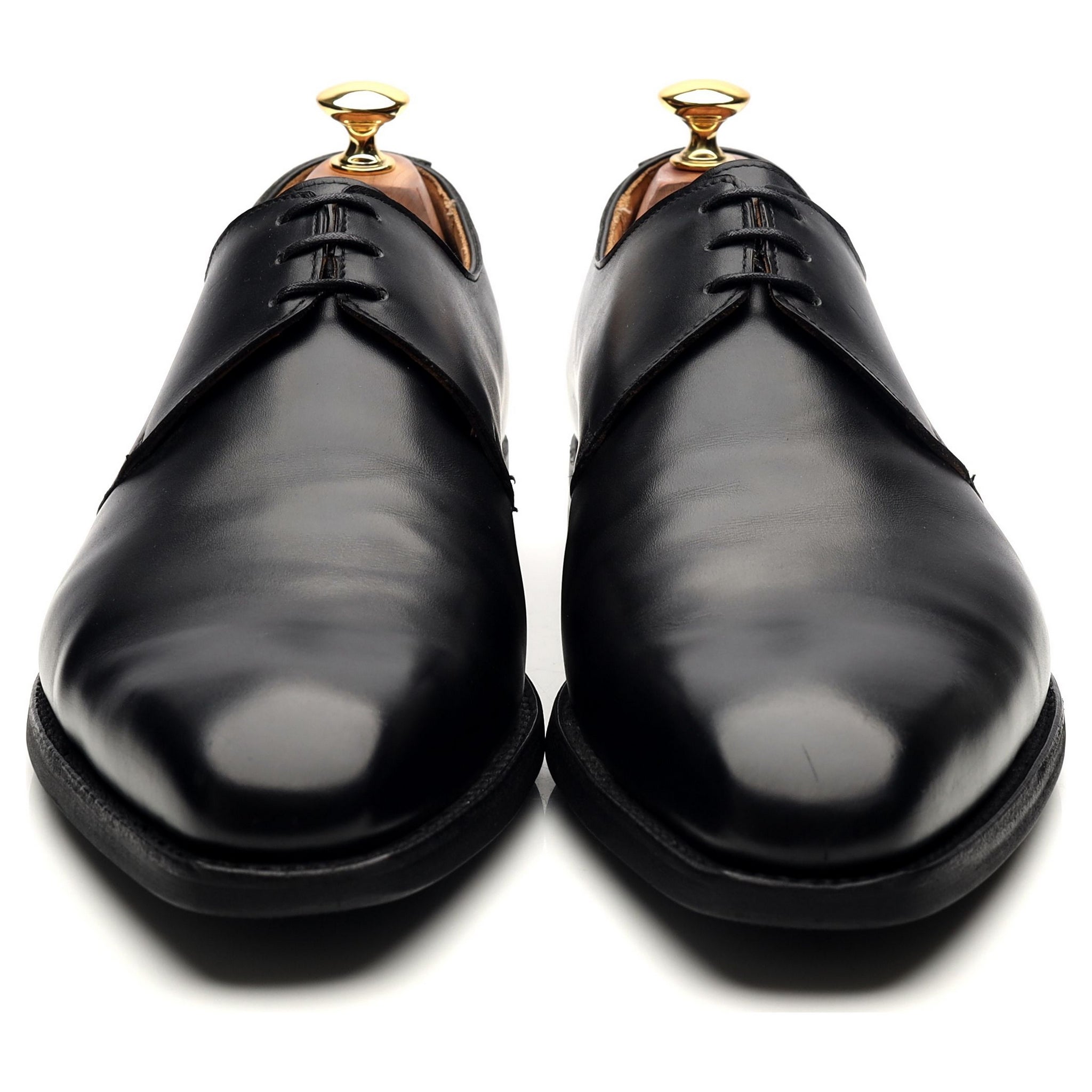 Crockett & Jones Highbury derbies cuir noir UK 9.5