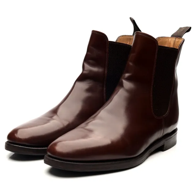 Loake 290 boots chelsea cuir marron pointure UK 10