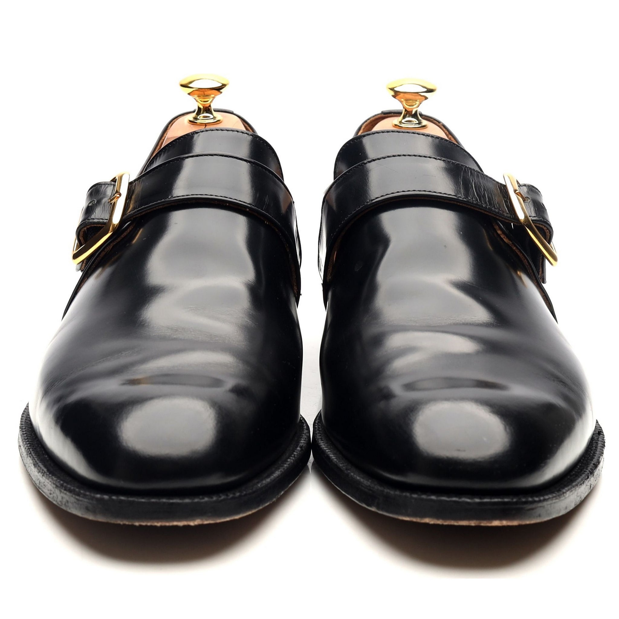 Church's Westbury monk cuir noir UK 12
