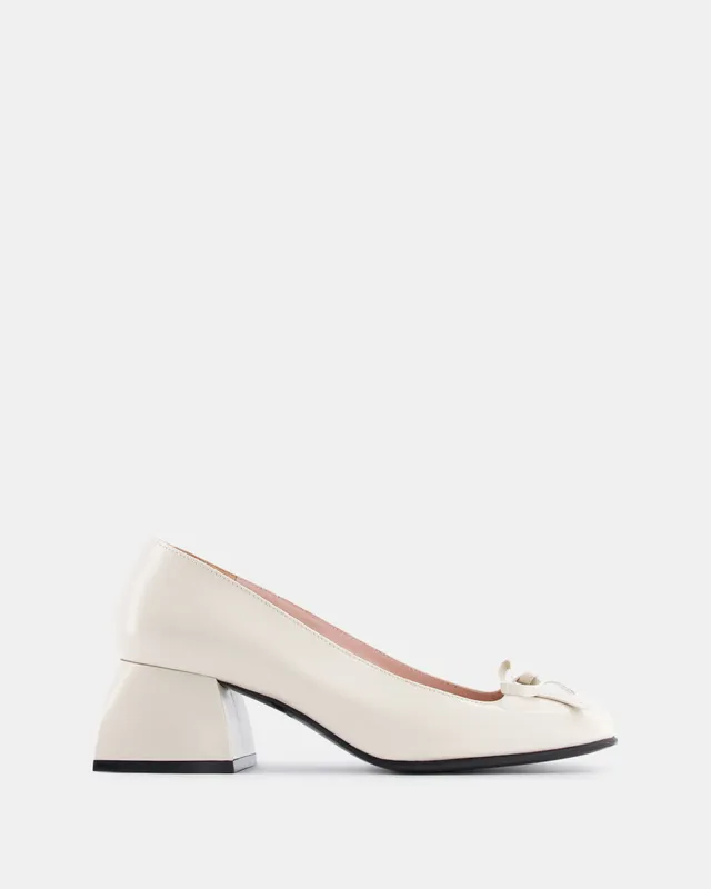 Nodaleto Bulla Node 50 escarpins latte talon 5 cm