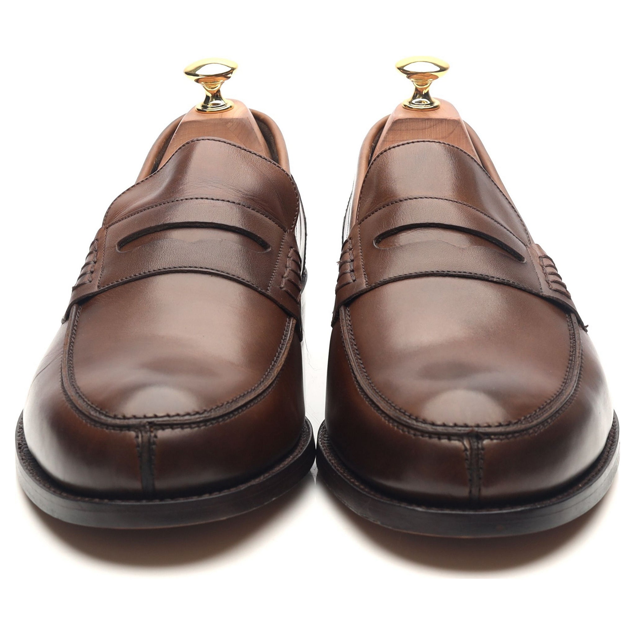 Barker mocassins cuir marron foncé pointure 9