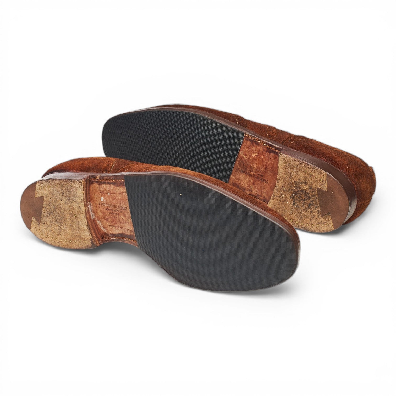 Crockett & Jones Roxburgh richelieu daim marron 8 UK