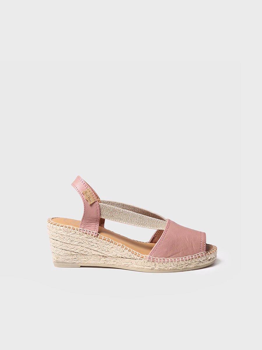 Toni Pons TEIDE-P espadrilles femme cuir talon 6 cm