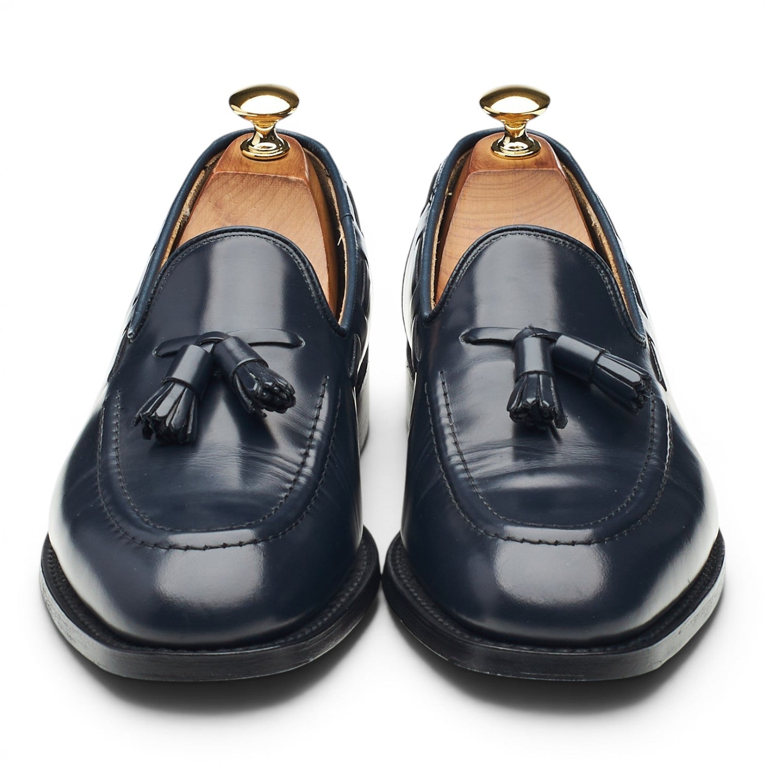 Church's Kingsley 2 mocassins cuir bleu marine UK 6