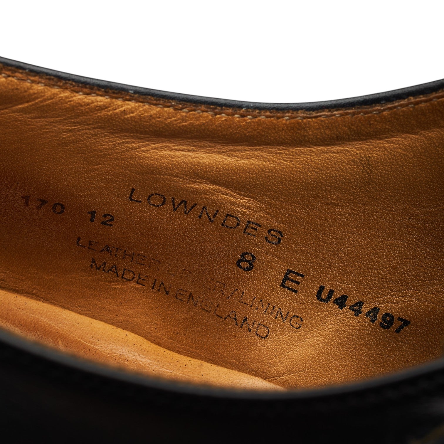 Crockett & Jones Lowndes monk cuir noir UK 8 boucles
